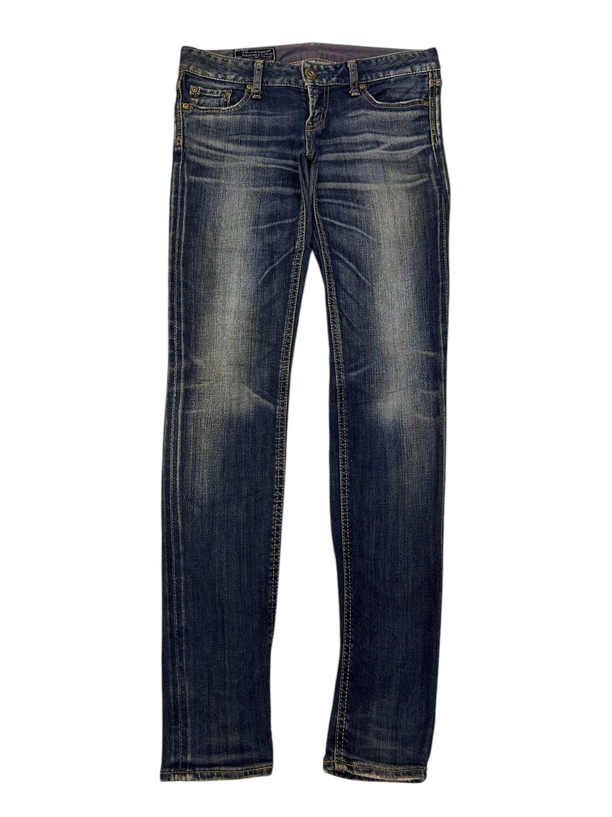 Japanese Brand × Vintage Vintage Japanese Sly Jeans Blue Wash Skinny Fit Denim Size US 30 / EU 46 - 4 Thumbnail