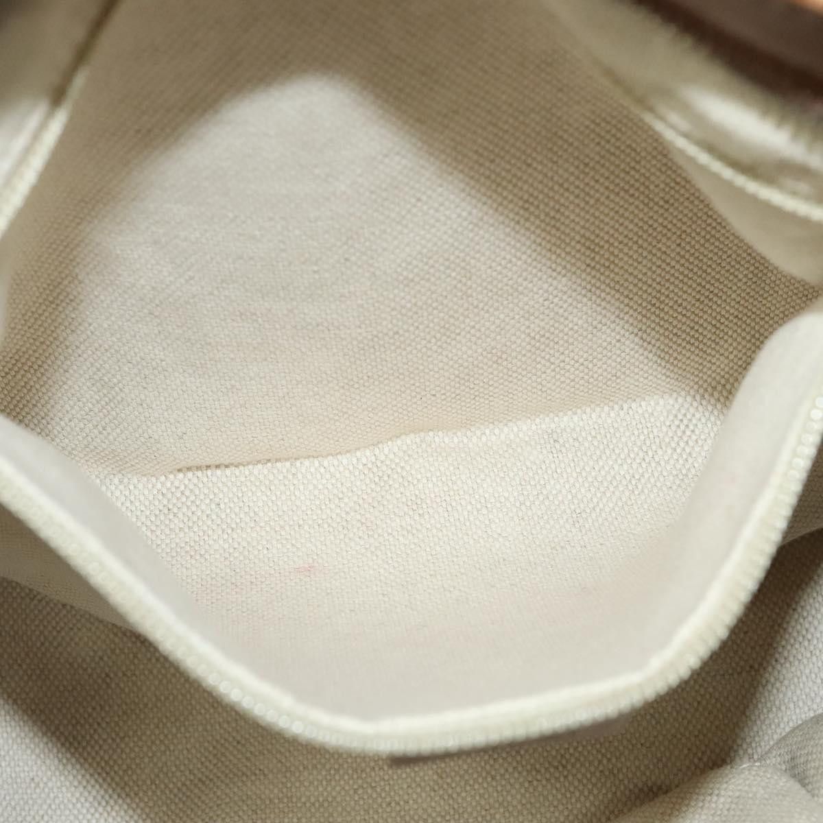 Gucci GUCCI GG Canvas Web Sherry Line Shoulder Bag Beige Gold Size ONE SIZE - 19 Thumbnail