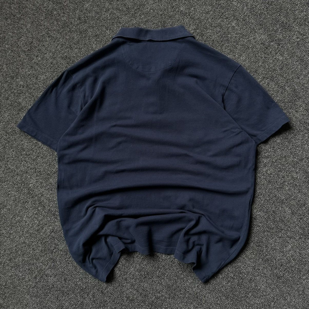 Trussardi Luxury Trussardi Polo Size M Dark Blue Y2K 00s Old Money It Size US M / EU 48-50 / 2 - 12 Thumbnail