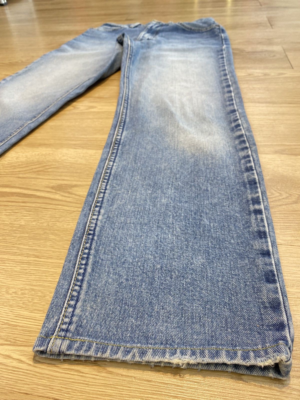 Lee Vintage Lee Brand Blue Faded Wash Style Jeans Size US 26 / EU 42 - 6 Thumbnail