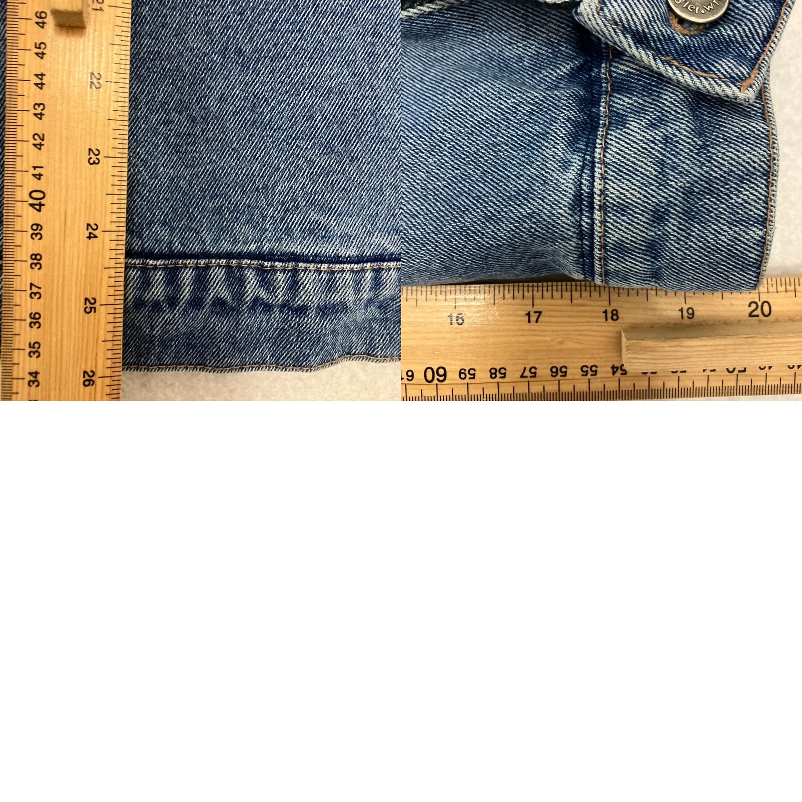 Wrangler Wrangler Hero Jacket XL Blue Blanket Lined Denim Trucker Western Size US XL / EU 56 / 4 - 8 Thumbnail