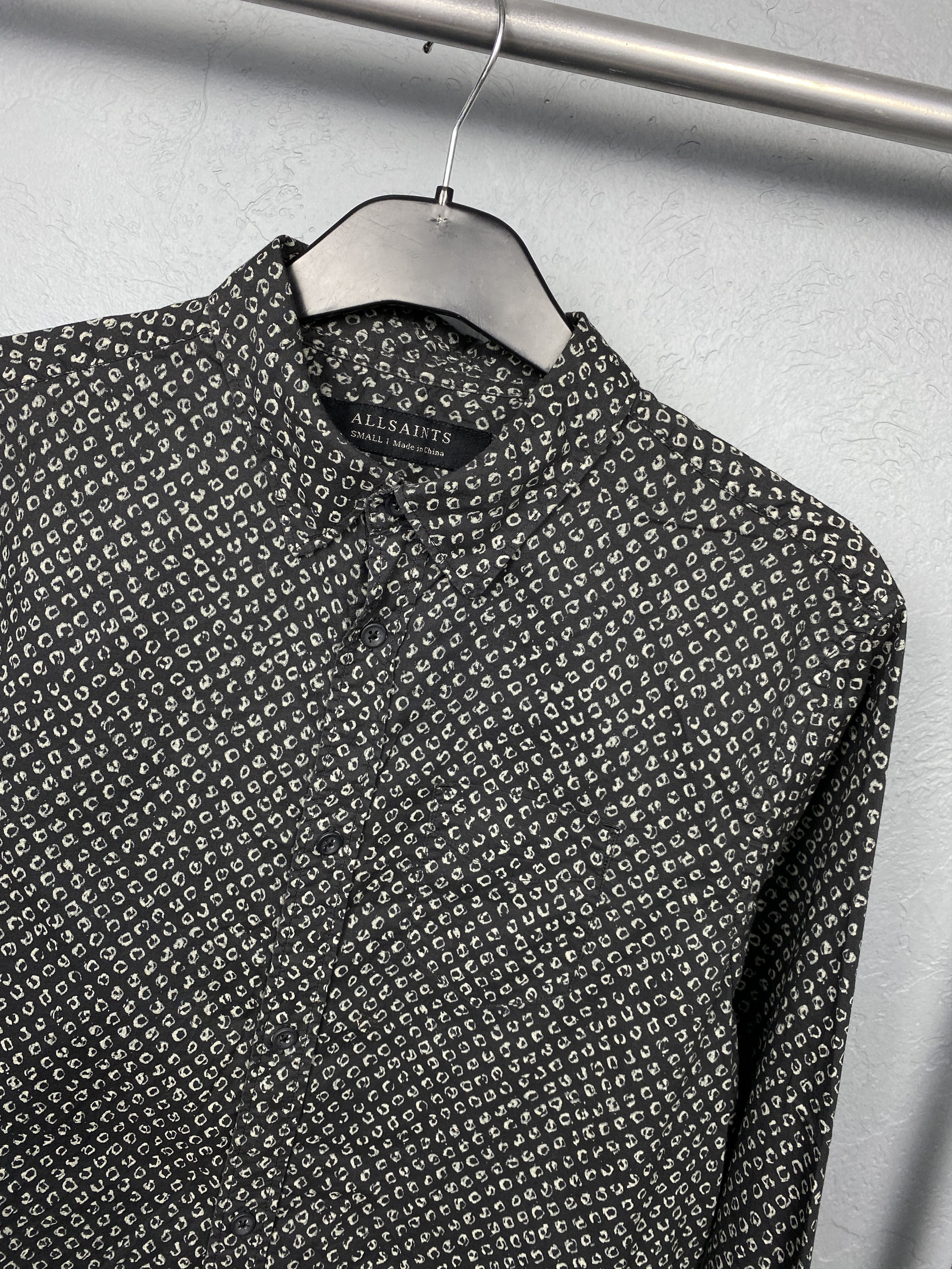 Allsaints × Vintage Allsaints Vintage Mens Cardtridge Long Sleeve Shirt Size US S / EU 44-46 / 1 - 2 Thumbnail