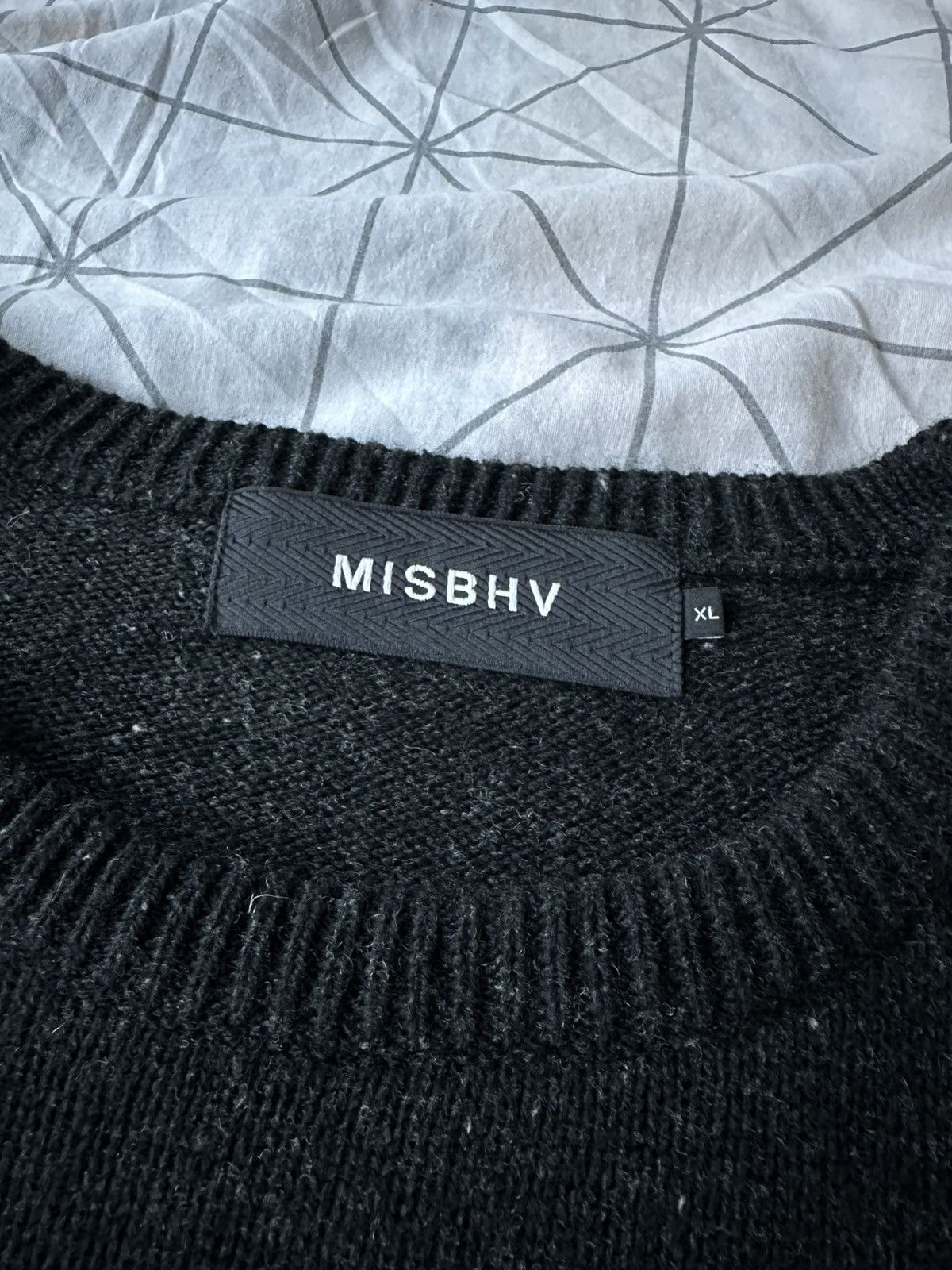 Misbhv Misbhv Warszawa Wool Blend Boxy Fit Sweater Size US XL / EU 56 / 4 - 5 Thumbnail