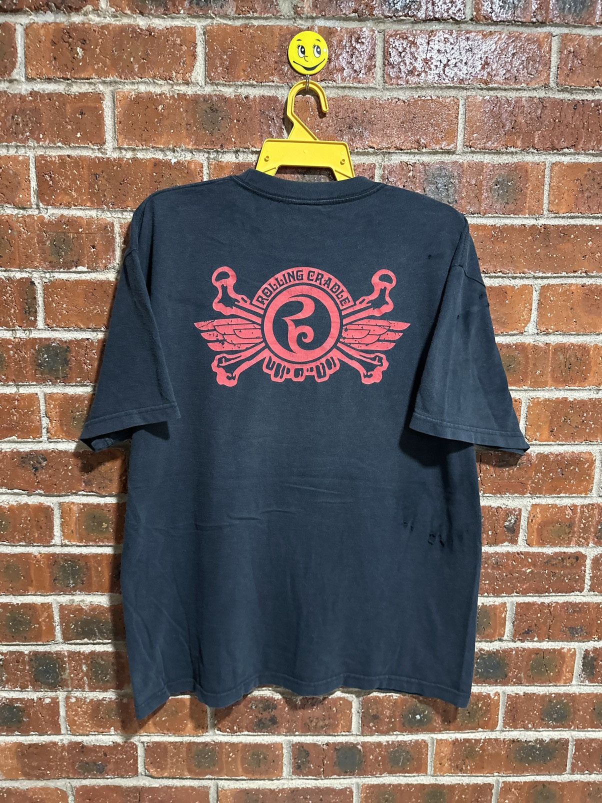 Japanese Brand × Vintage Thrashed Vintage Rolling Cradle Distress Tee Size US XL / EU 56 / 4 - 8 Thumbnail
