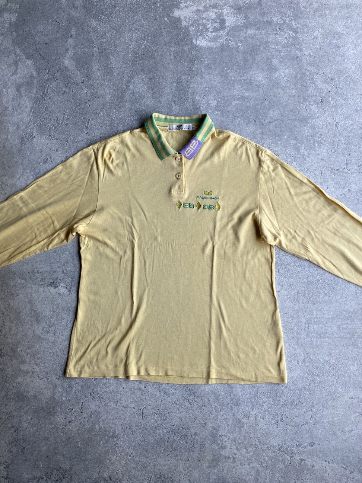 Balenciaga Vintage Balenciaga Golf Shirt Size US M / EU 48-50 / 2 - 3 Thumbnail