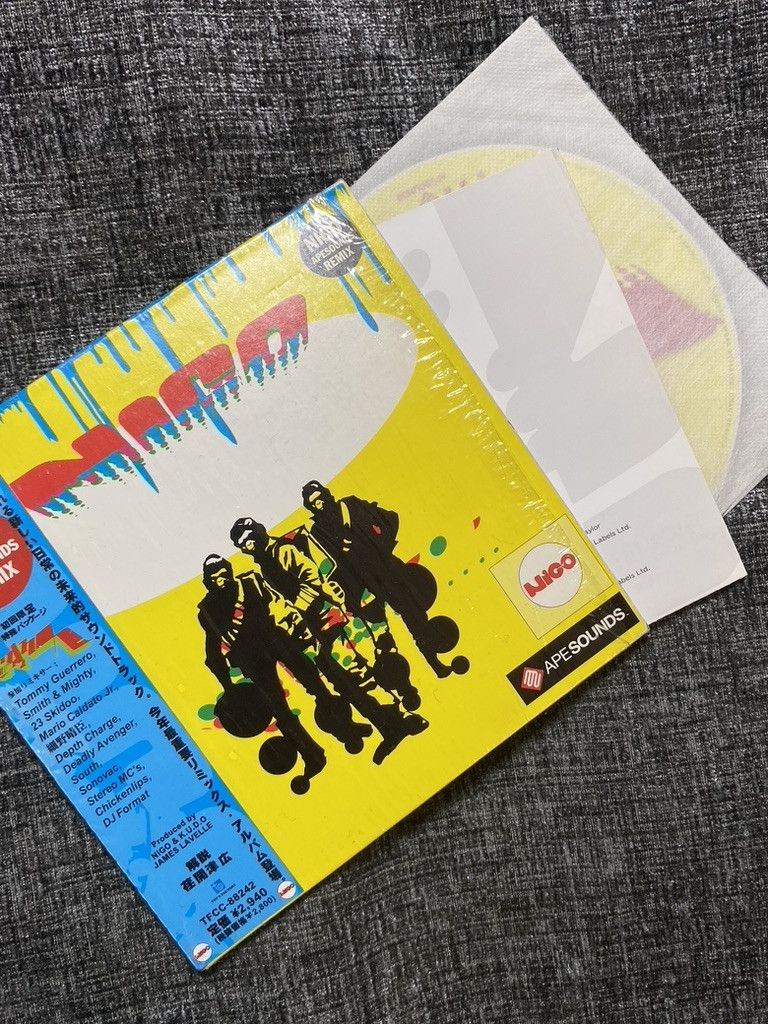 Bape × Nigo 2001 Original Ape Sounds Remix Compilation CD by Nigo Size ONE SIZE - 3 Thumbnail