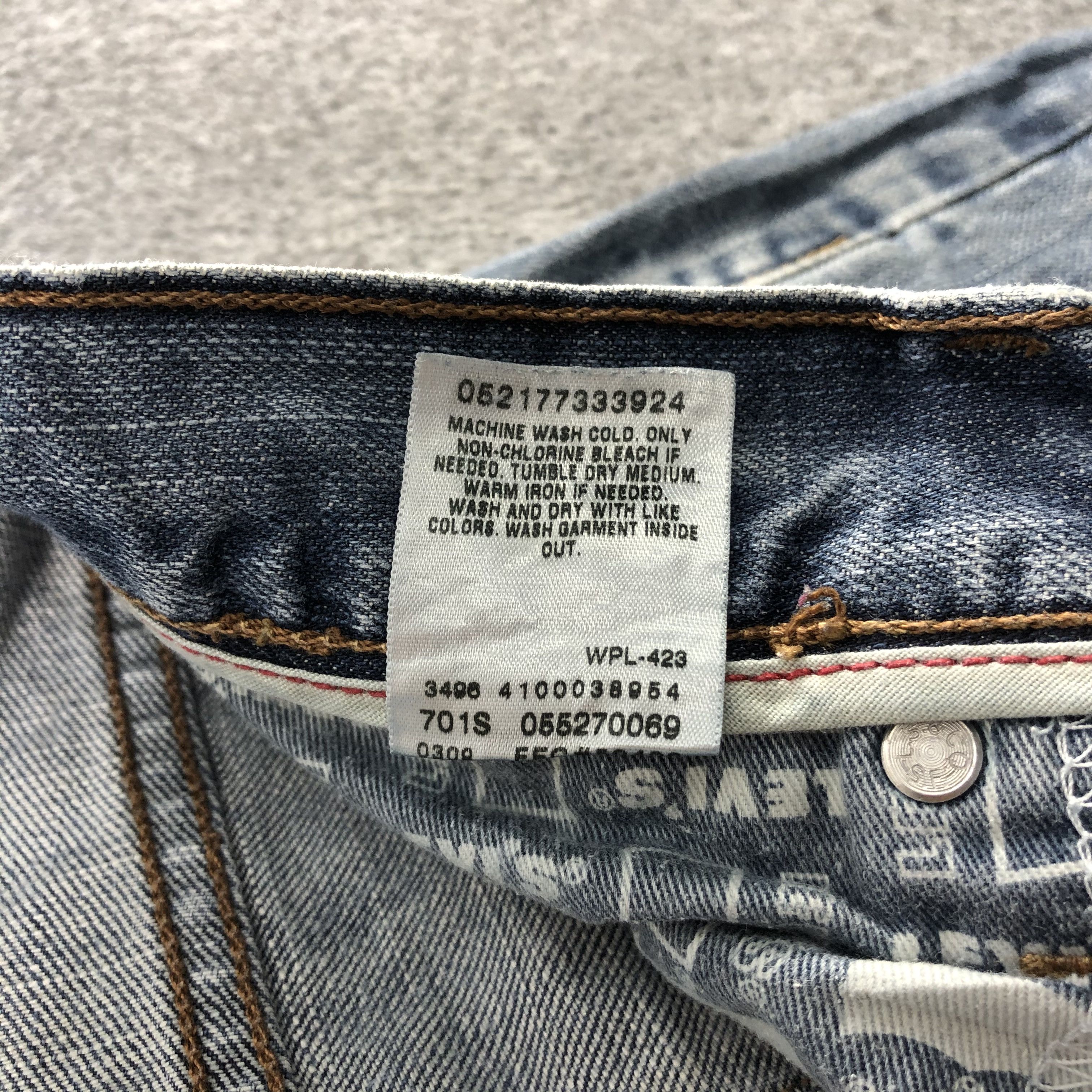 Levi's Vintage Levis 527 Low Boot Cut Jeans- J1330 Size US 32 / EU 48 - 11 Thumbnail