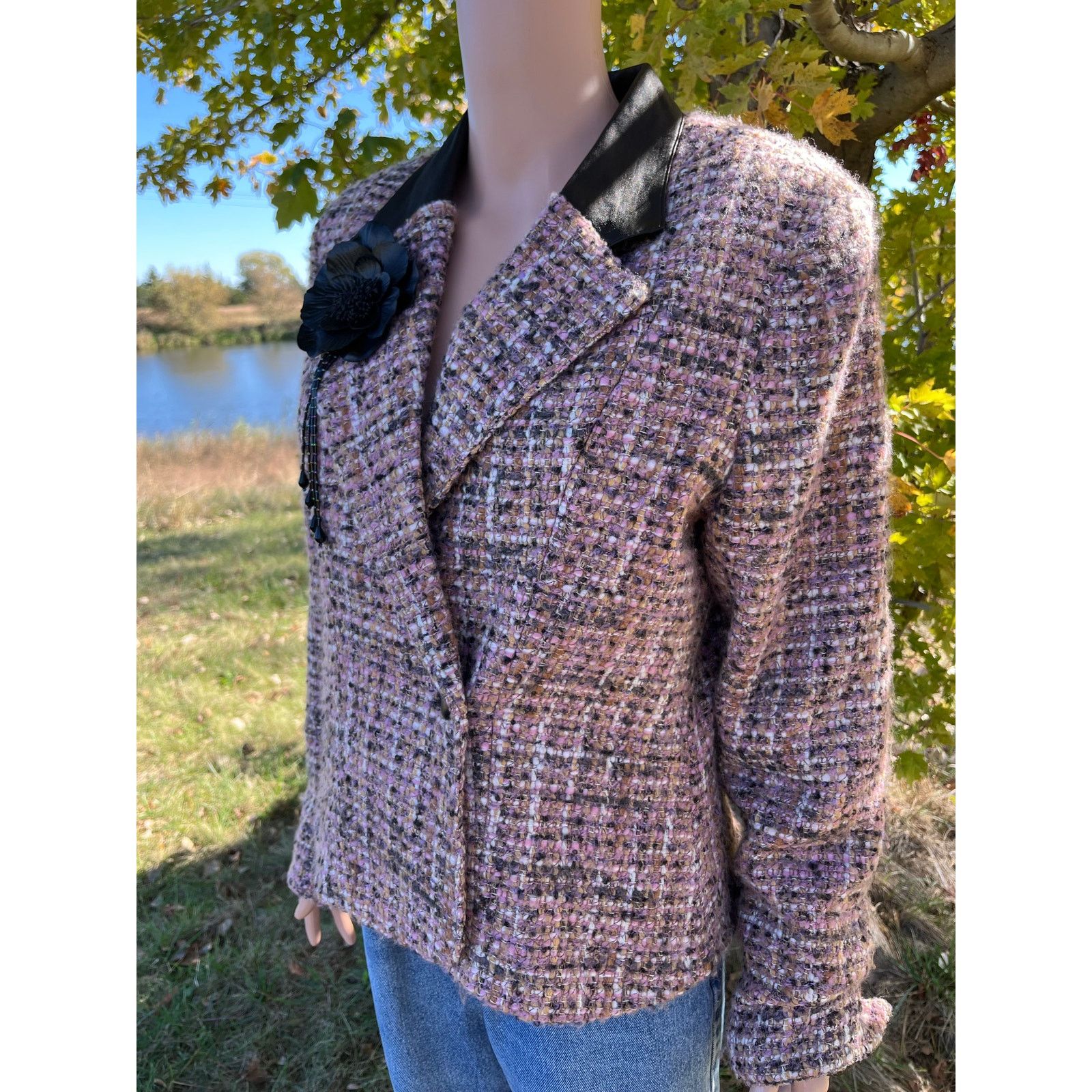 Vintage Vintage Pink Blazer Size M / US 6-8 / IT 42-44 - 1 Thumbnail