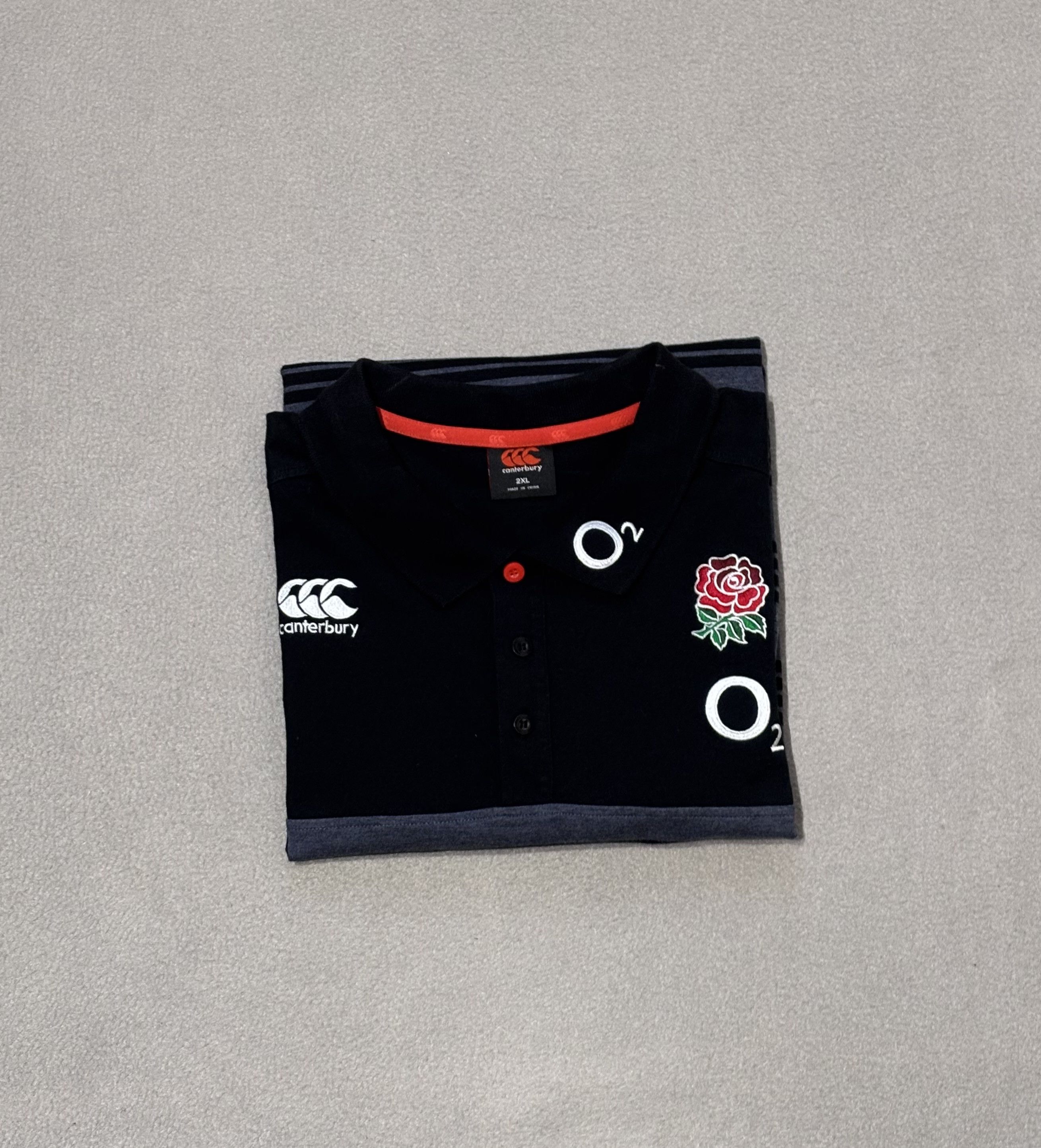 Canterbury of New Zealand England Rugby Canterbury o2 Polo size 2XL fit XL Size US XL / EU 56 / 4 - 15 Thumbnail