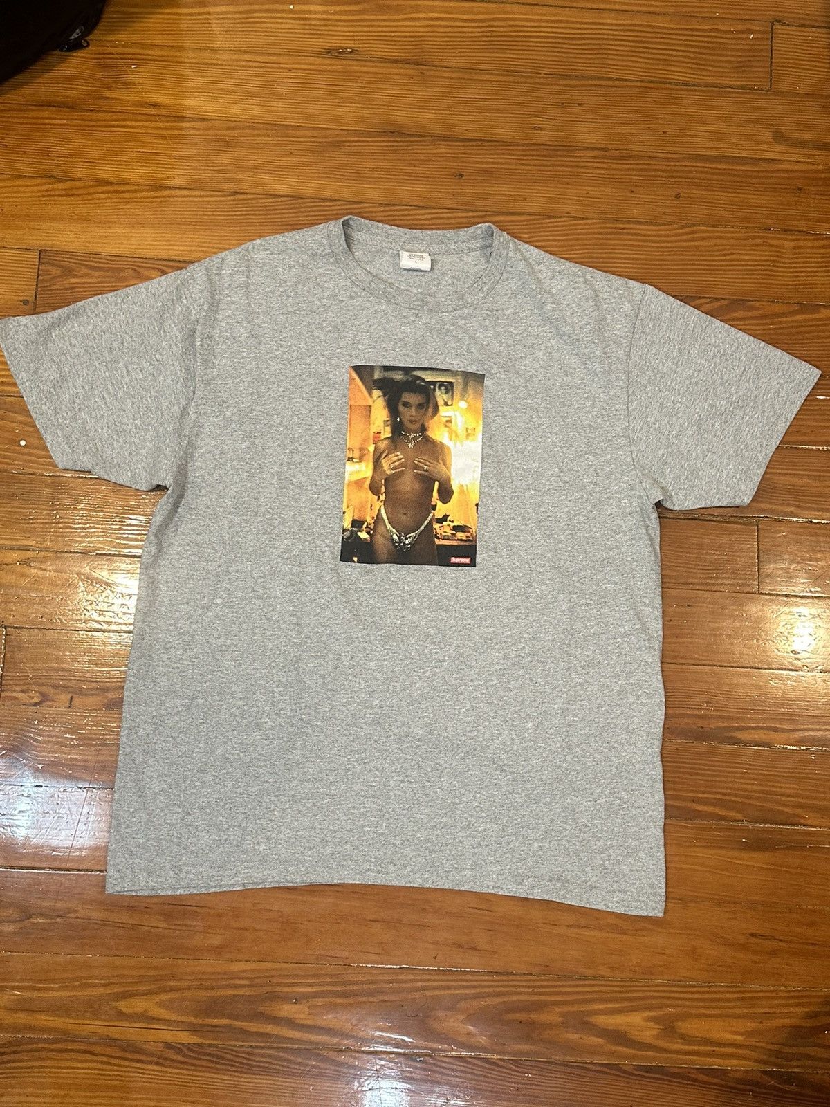 Supreme Supreme Nan Goldin Kim in Rhinestone Tee Size US L / EU 52-54 / 3 - 4 Thumbnail