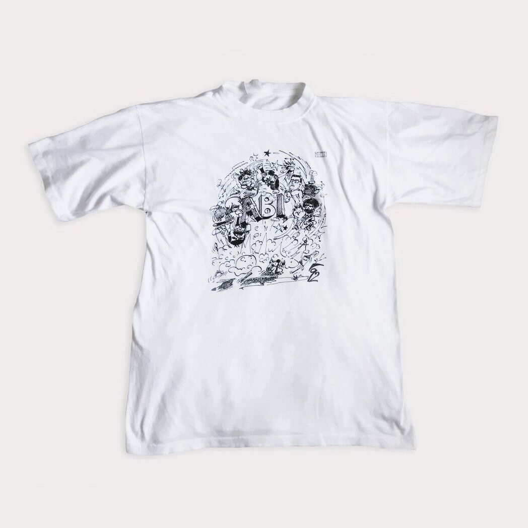 Vintage Vintage 1992 ABI Comics 92 T shirt Single Stitch Tee 90s / M Size US M / EU 48-50 / 2 - 2 Thumbnail