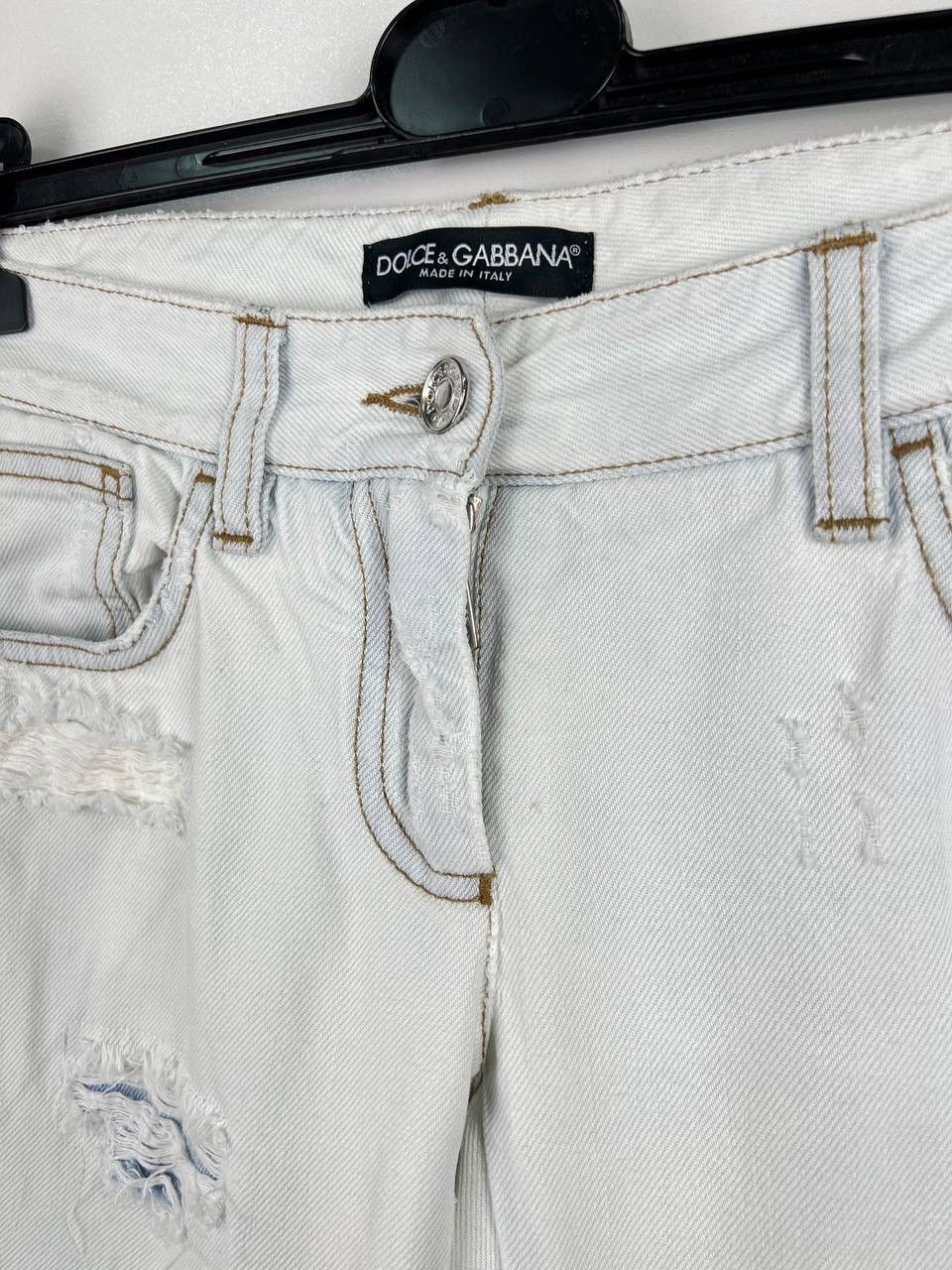 Dolce & Gabbana × Vintage Dolce Gabbana luxury denim woman size 36 Size 25" / US 0 / IT 36 - 7 Thumbnail