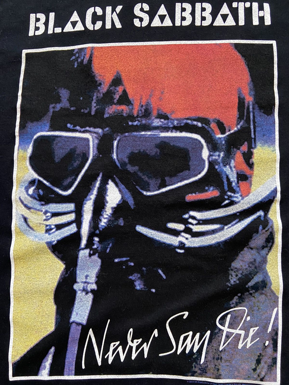 Band Tees Vintage 2014 Black Sabbath Never Say Die Tee Size US M / EU 48-50 / 2 - 2 Thumbnail
