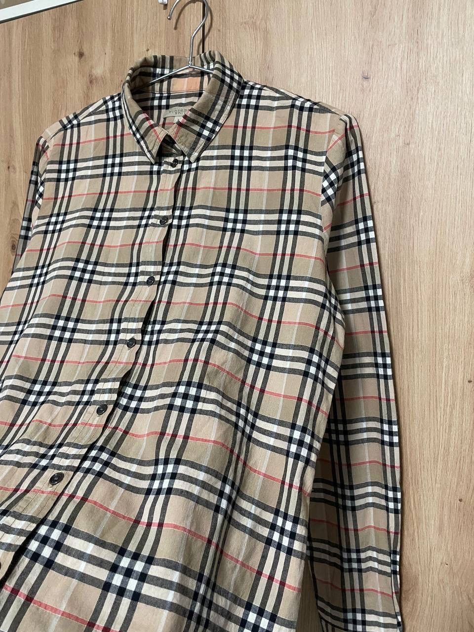 Burberry Burberry Full Cell Shirt Luxury M Size Size US M / EU 48-50 / 2 - 2 Thumbnail