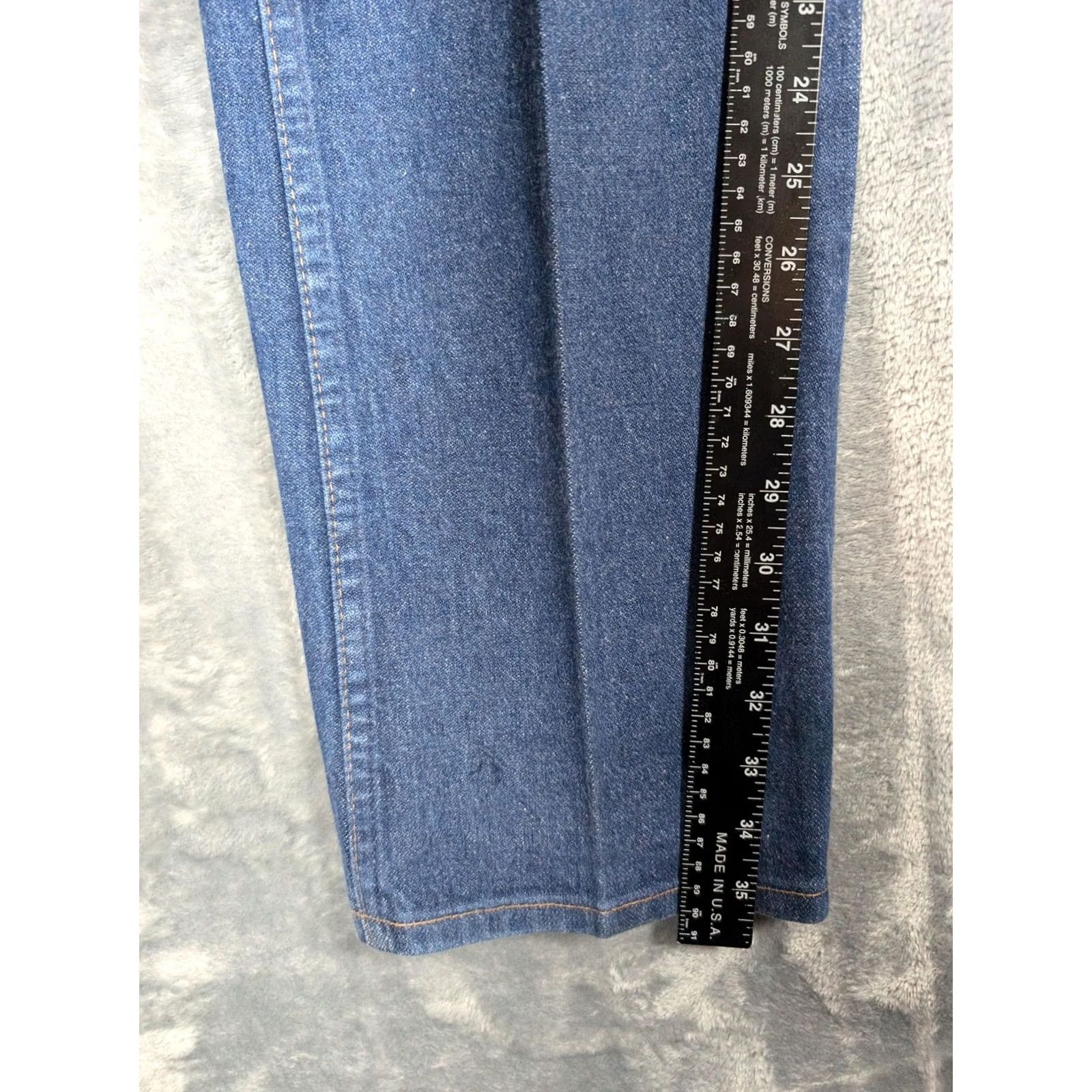 Wrangler VINTAGE Wrangler Jeans Mens 34x36 Blue 936PWD Cowboy Cut Western Straight Size US 34 / EU 50 - 4 Thumbnail