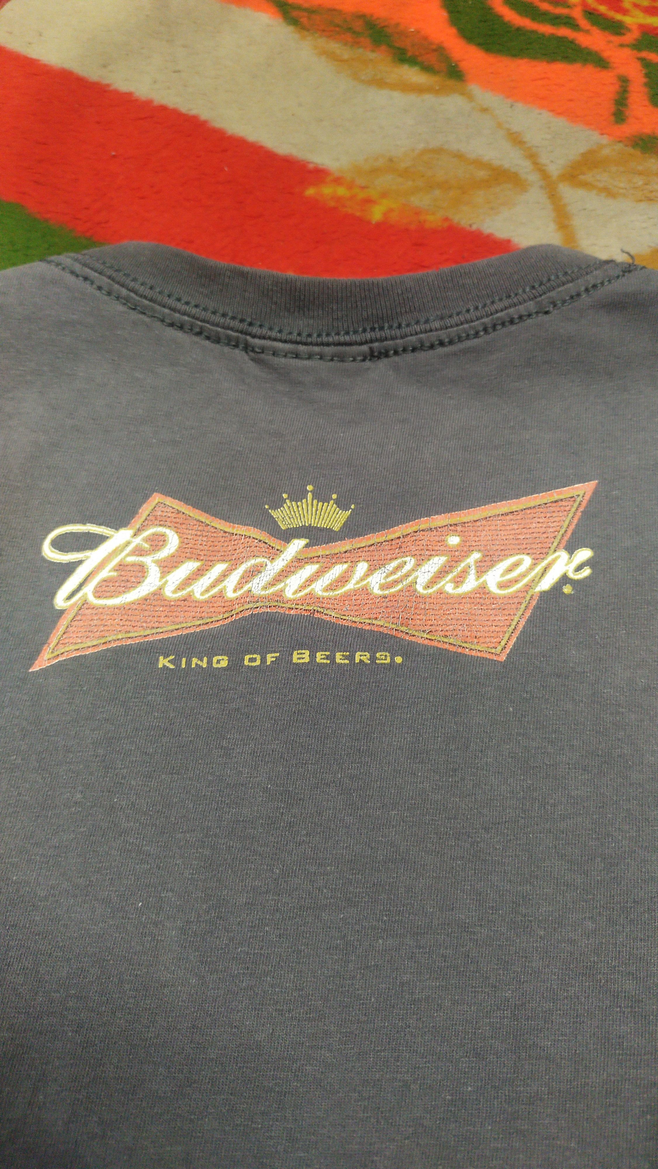 Other VINTAGE X BUDWEISER KING OF BEERS TEE Size US XL / EU 56 / 4 - 5 Thumbnail