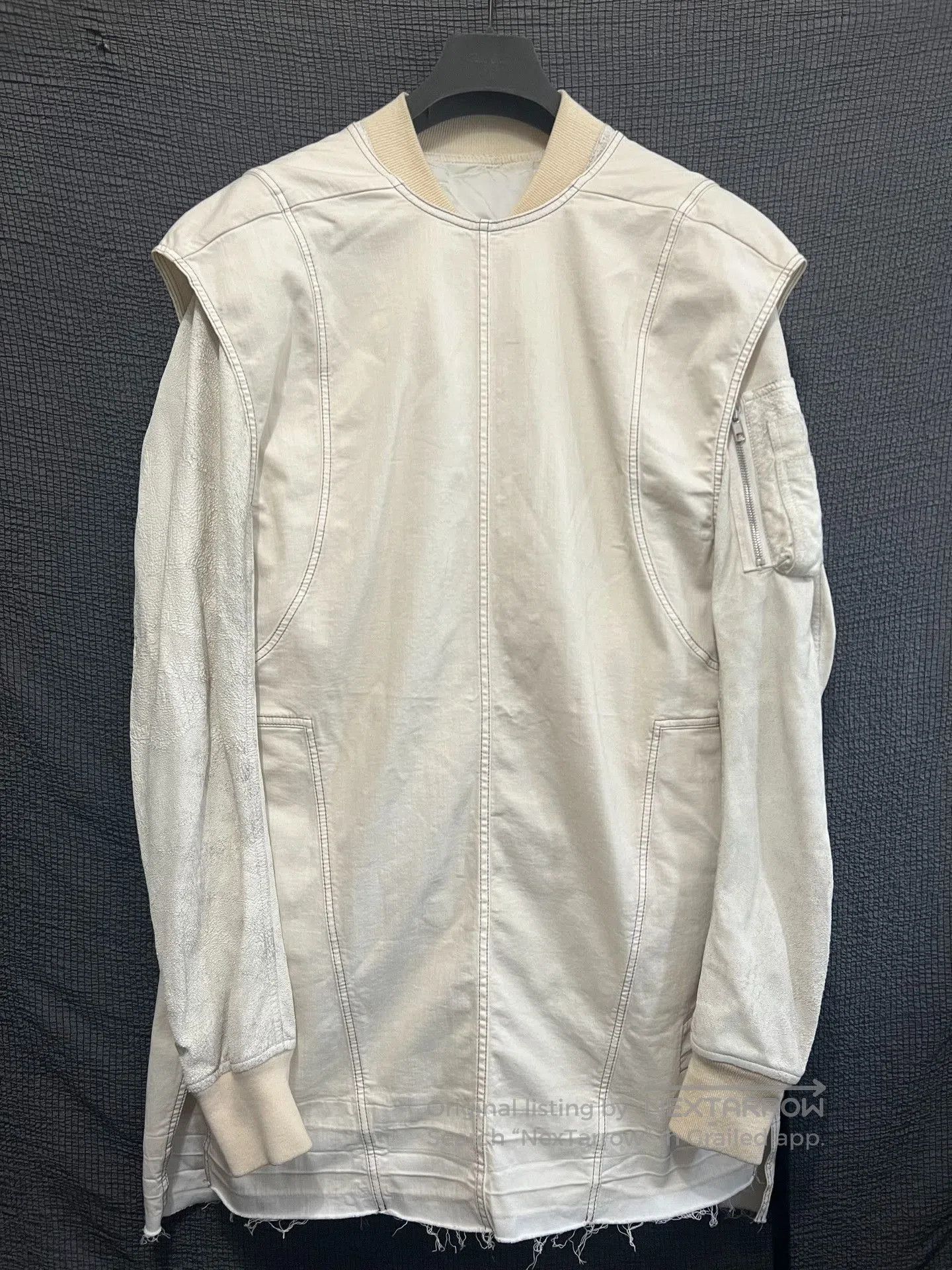 Rick Owens rick owens new texture frayed vest. Size US XL / EU 56 / 4 - 2 Thumbnail