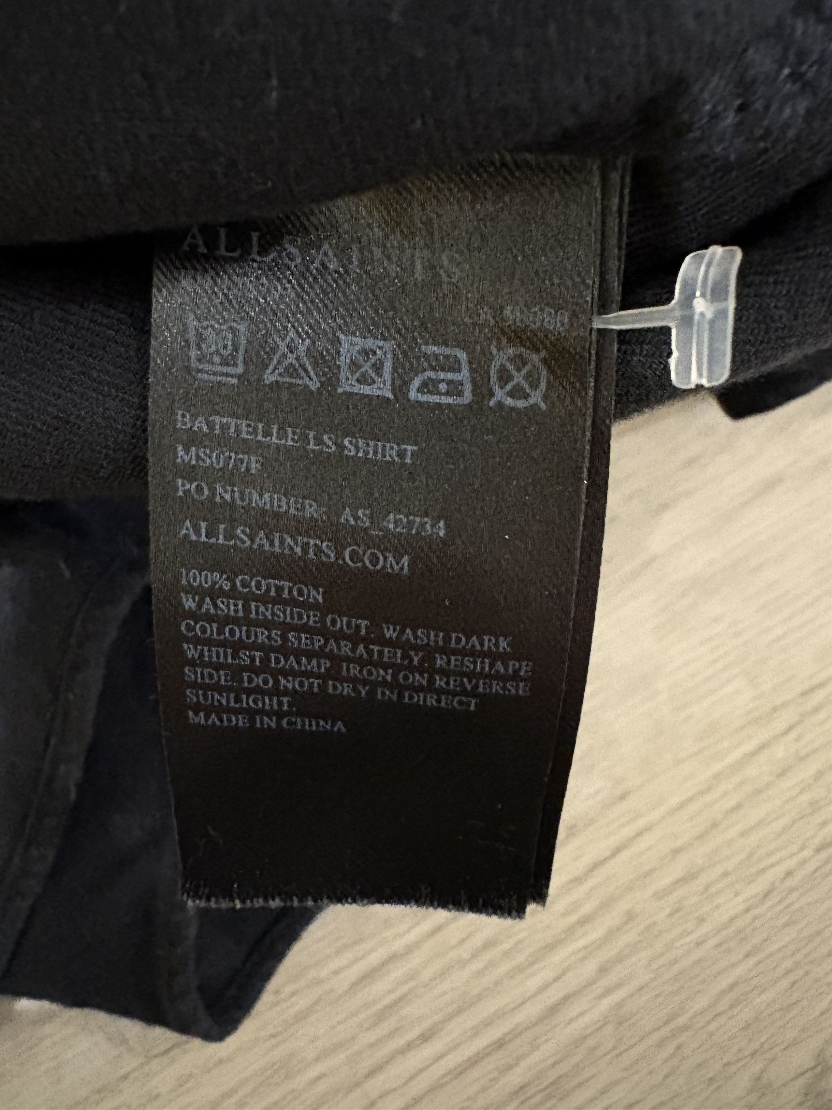 Allsaints Black Workshirt Size US XL / EU 56 / 4 - 3 Thumbnail