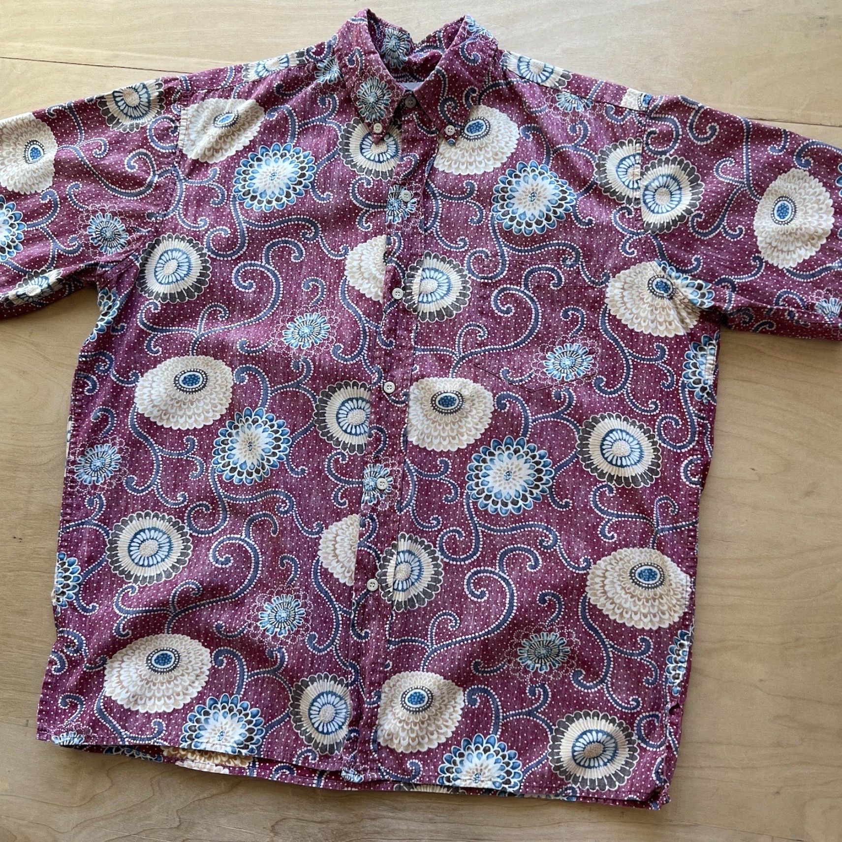 Reyn Spooner Reyn Spooner Paisley Hawaiian Shirt Large Multicolor Hawaii Surfing Vacation Casual Button-Up Shirt Men Regular Color Multicolor 90s Aloha Size US L / EU 52-54 / 3 - 8 Thumbnail