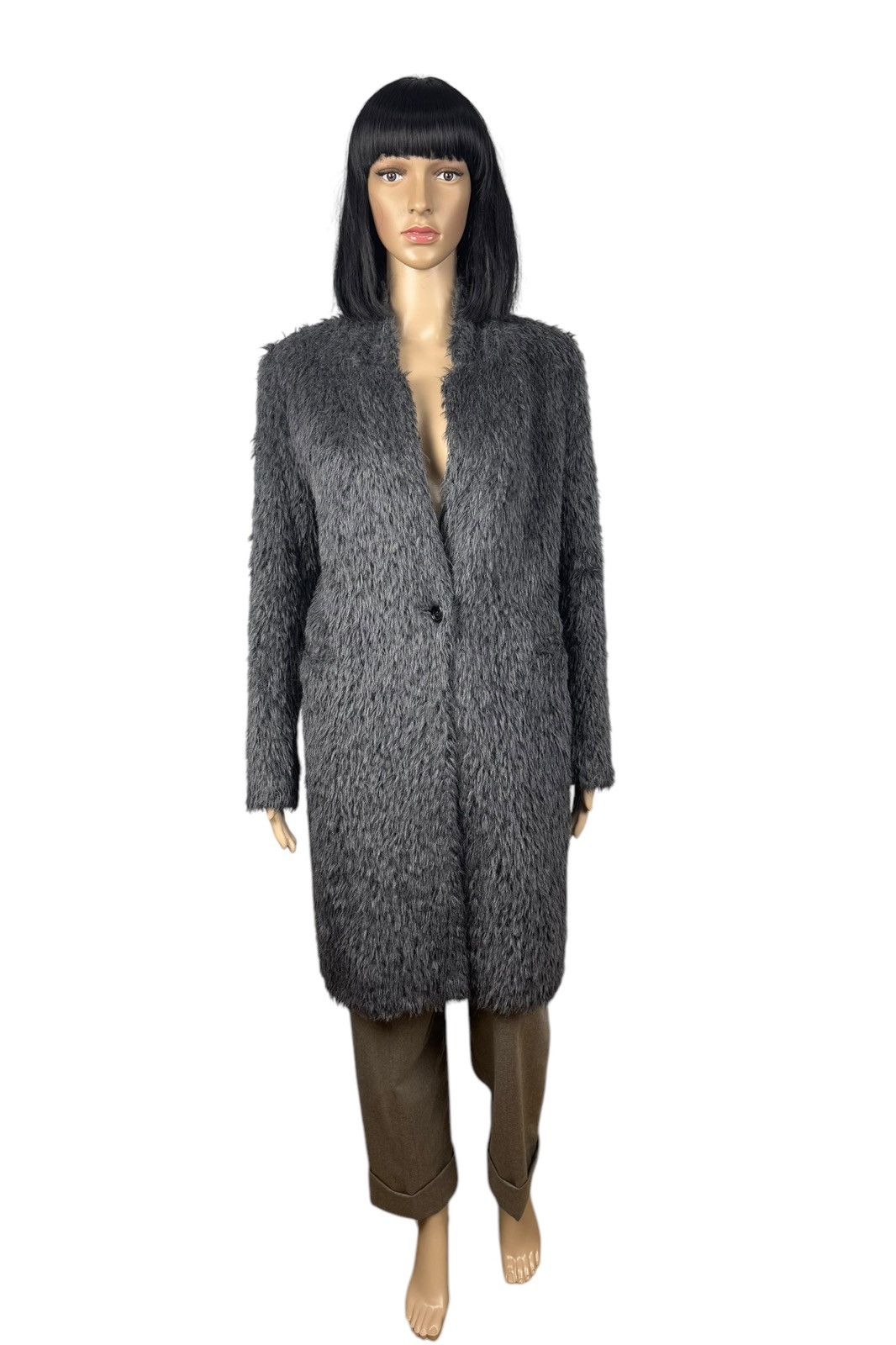 Other Seventy Real Alpaca-Wool Fur Coat Made in Italy size S Size S / US 4 / IT 40 - 2 Thumbnail