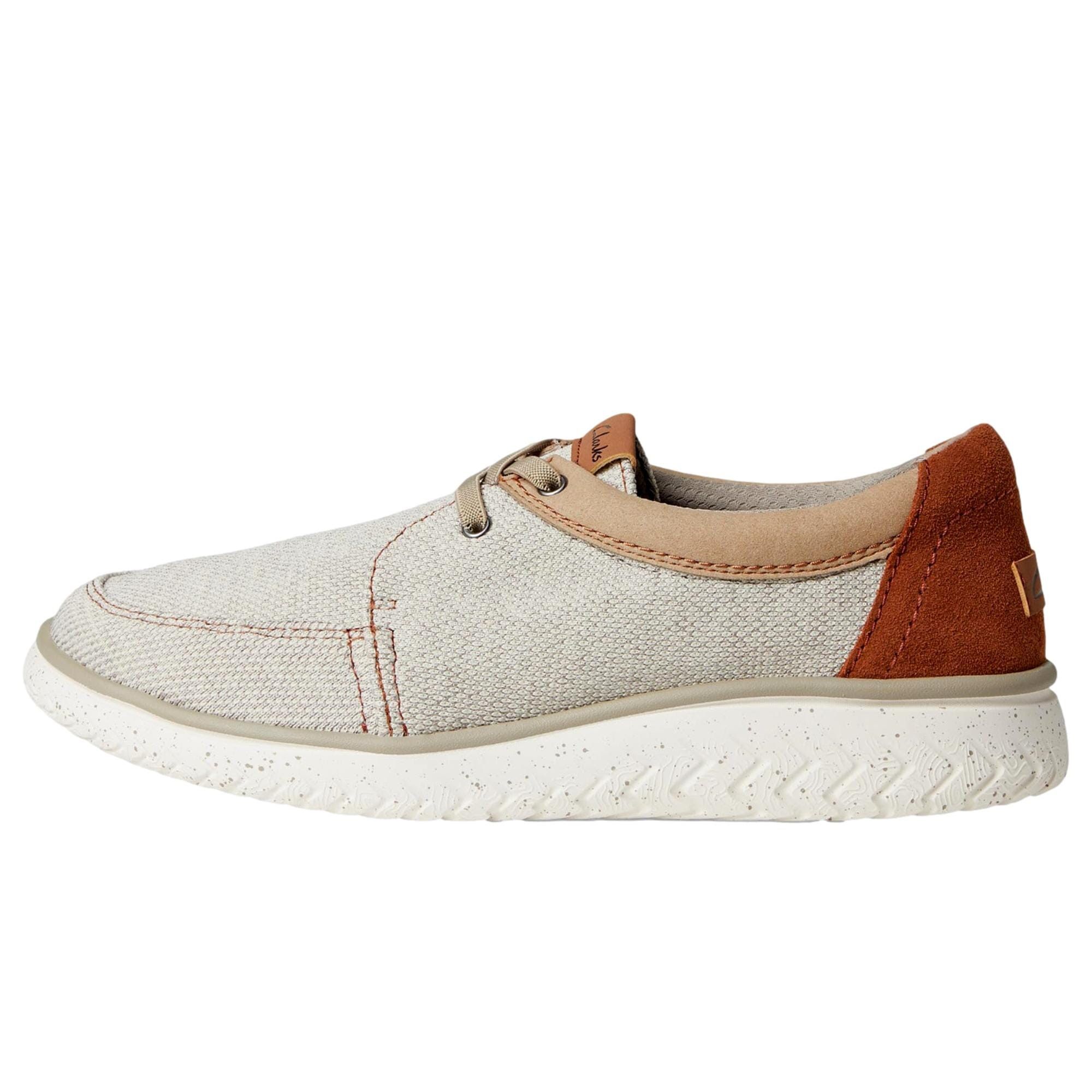Clarks RelaxLite Lace Sand Textile 26181997 Size US 9.5 / EU 42-43 - 1 Thumbnail