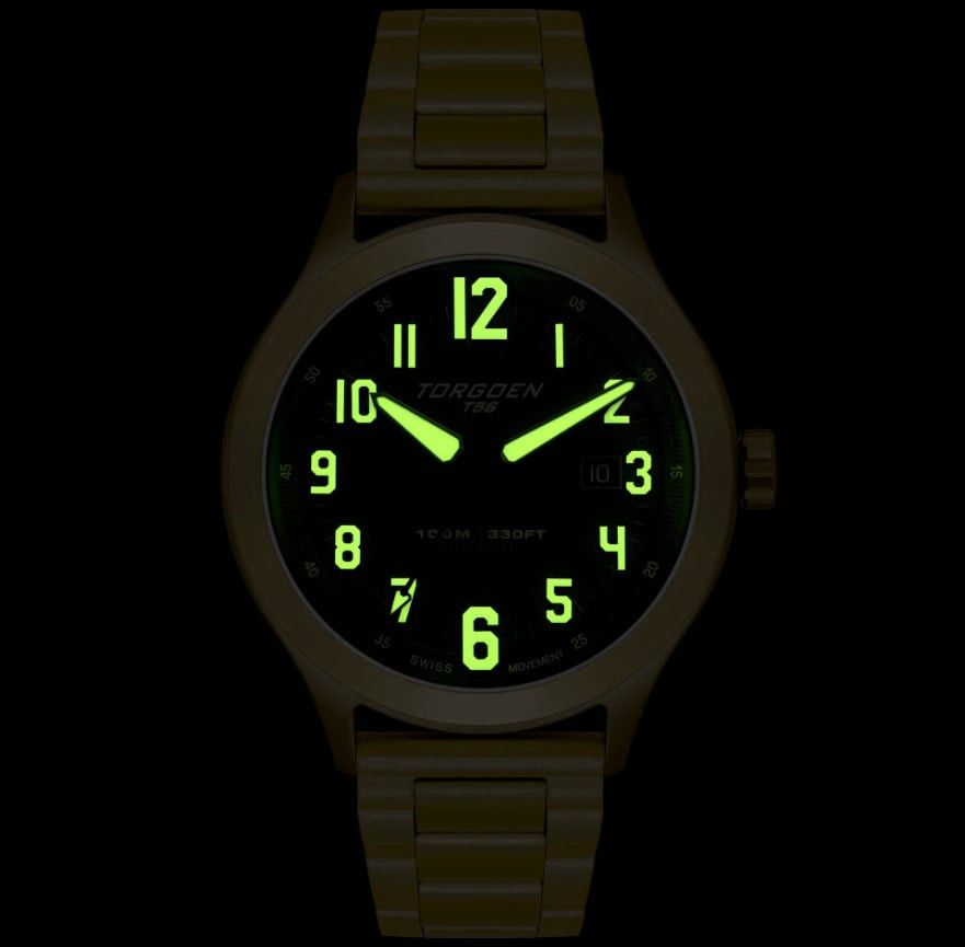Other New Torgoen TN-1300 T56 44mm Stainless Steel Strap Watch Size ONE SIZE - 4 Thumbnail