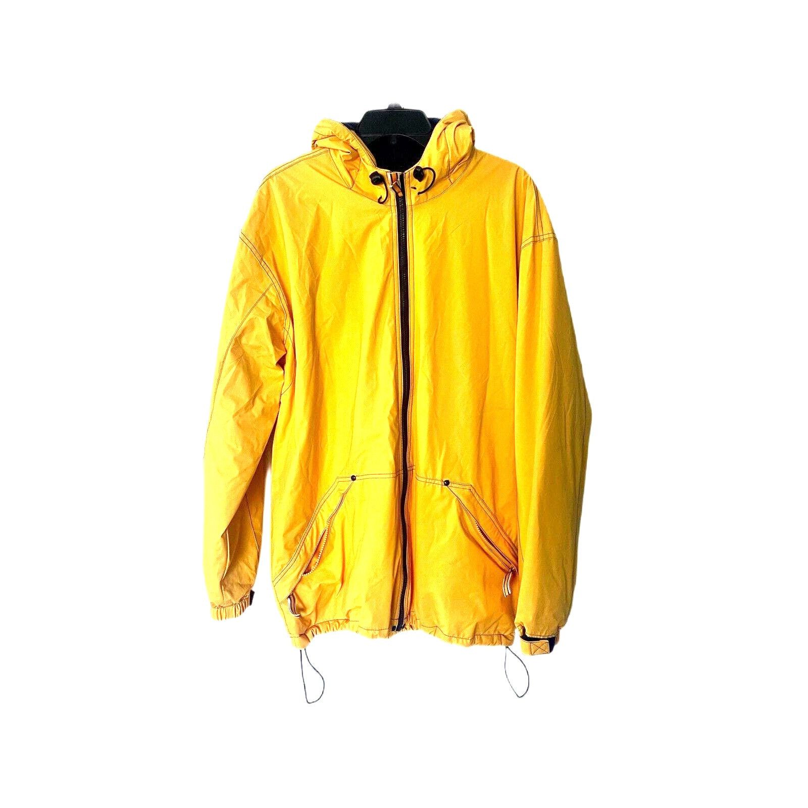 Misty Harbor Misty Harbor Hooded Fleece Lined Yellow Shell Rain Coat XL Size US L / EU 52-54 / 3 - 1 Thumbnail