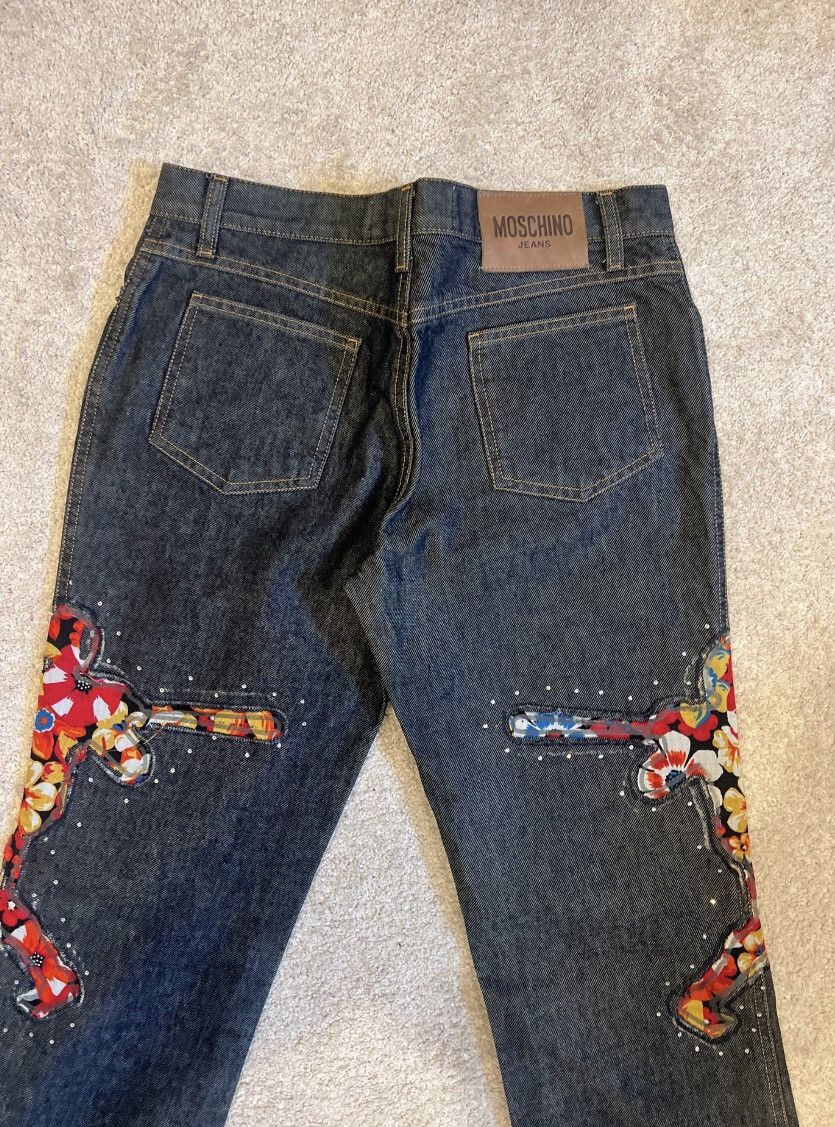 Moschino Moschino Baseball Denim Size US 29 - 5 Thumbnail