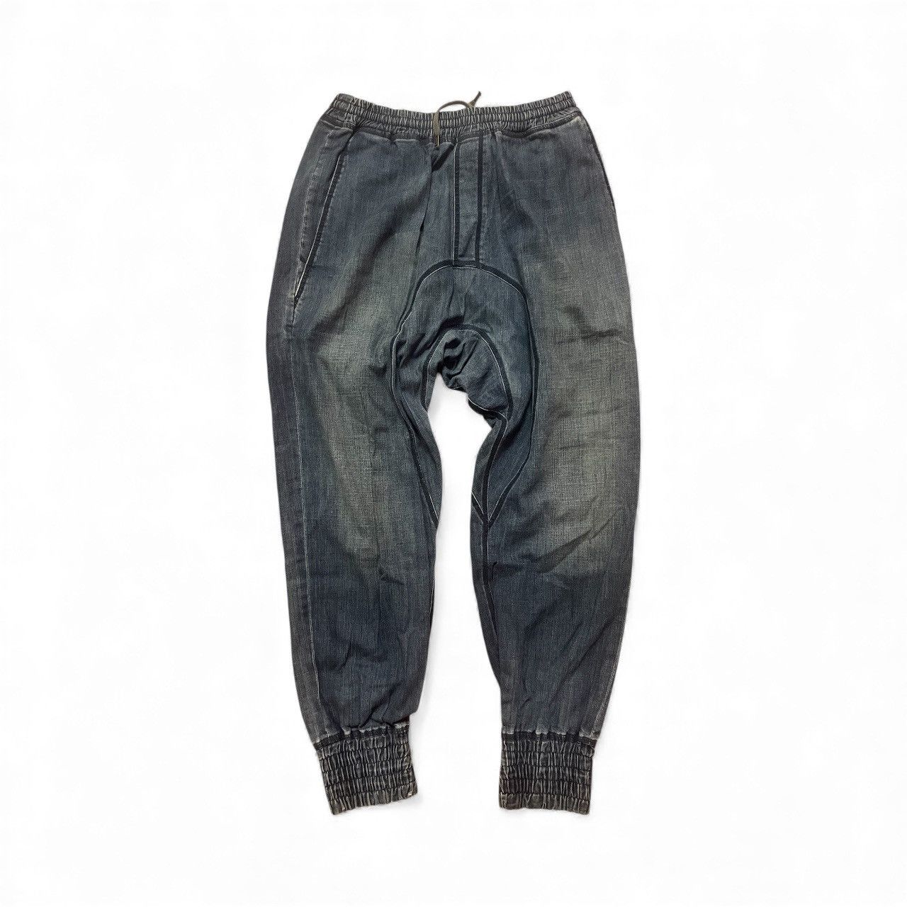 Neil Barrett Neil Barret -leg pants with an elasticated, cinched ankle Size US 32 / EU 48 - 1 Thumbnail