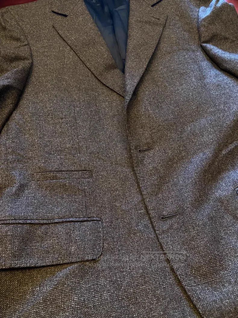 Brunello Cucinelli Brunello Cucinelli 100% Pure Cashmere Suit Jacket Size 50L - 4 Thumbnail