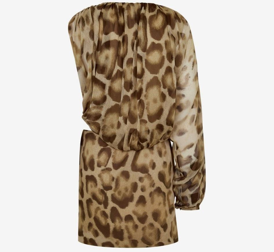 Celine One Sleeve Mini Dress Size S / US 4 / IT 40 - 1 Thumbnail
