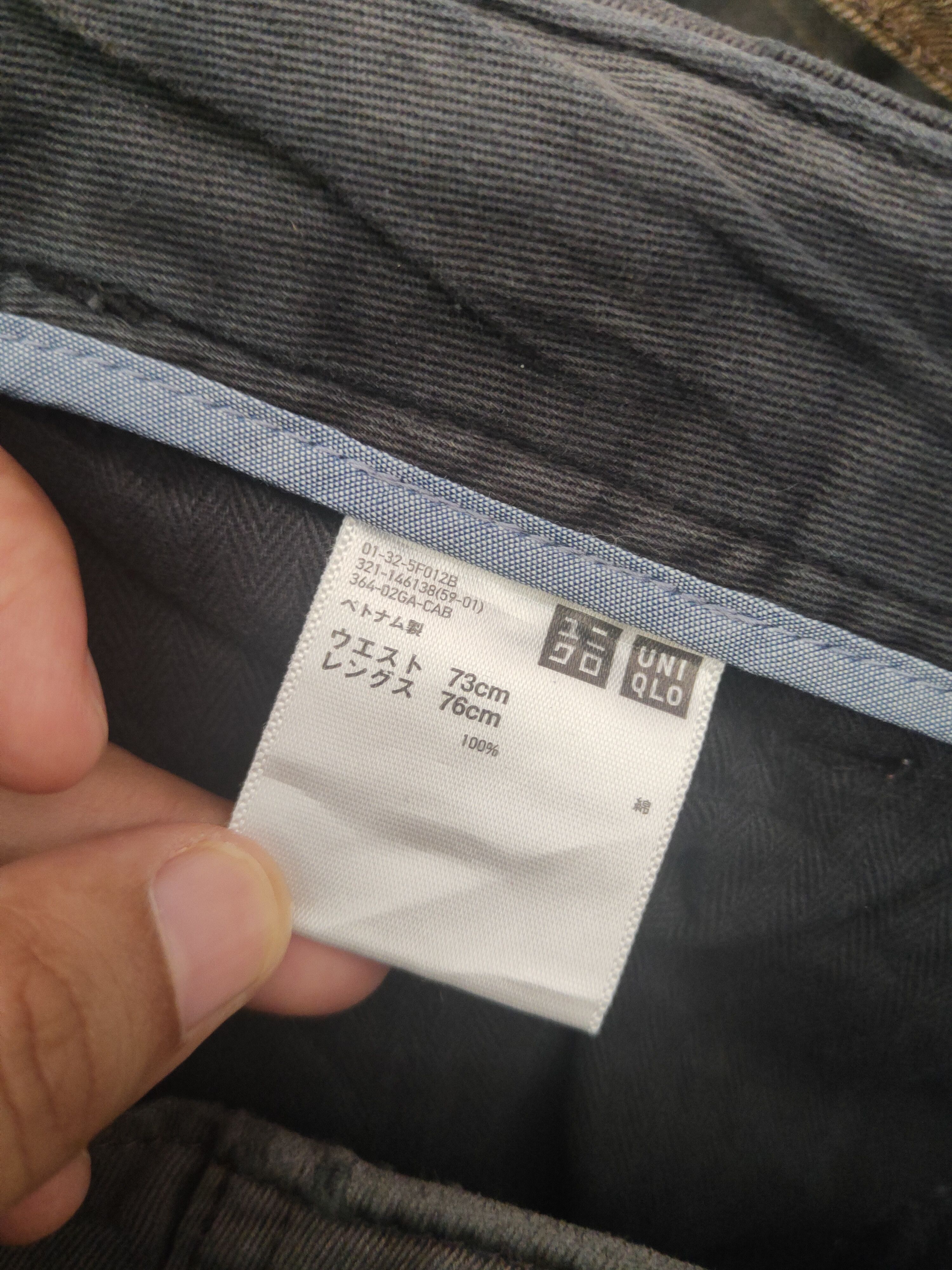 Japanese Brand DL Uniqlo Black Faded Multipocket Casual Pants #46-314 Size US 29 - 12 Thumbnail