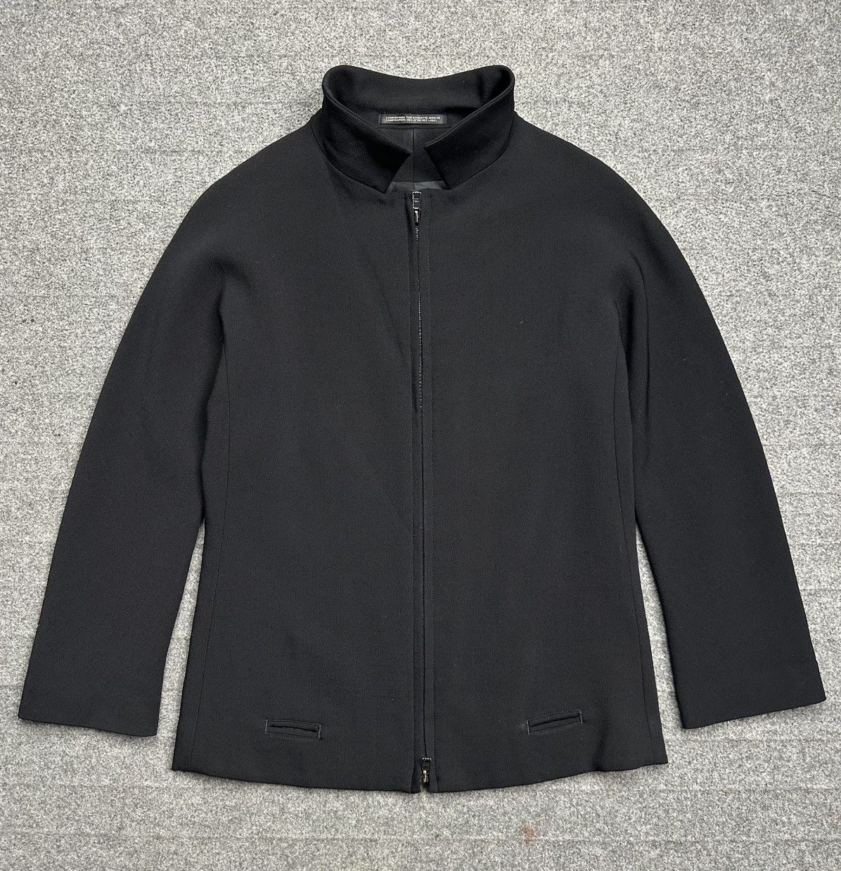 Yohji Yamamoto Yohji Yamamoto - Femme Archived A/W1997 Stand Collar Wool Size S / US 4 / IT 40 - 1 Thumbnail