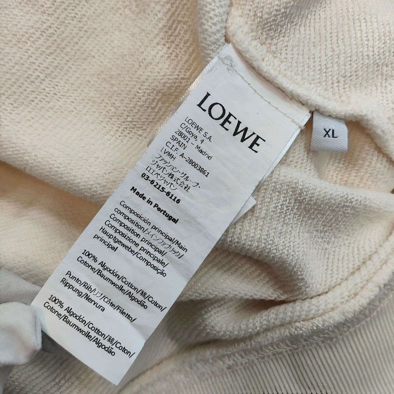 Loewe LOEWE Cotton hoodie Size XL / US 12-14 / IT 48-50 - 5 Thumbnail