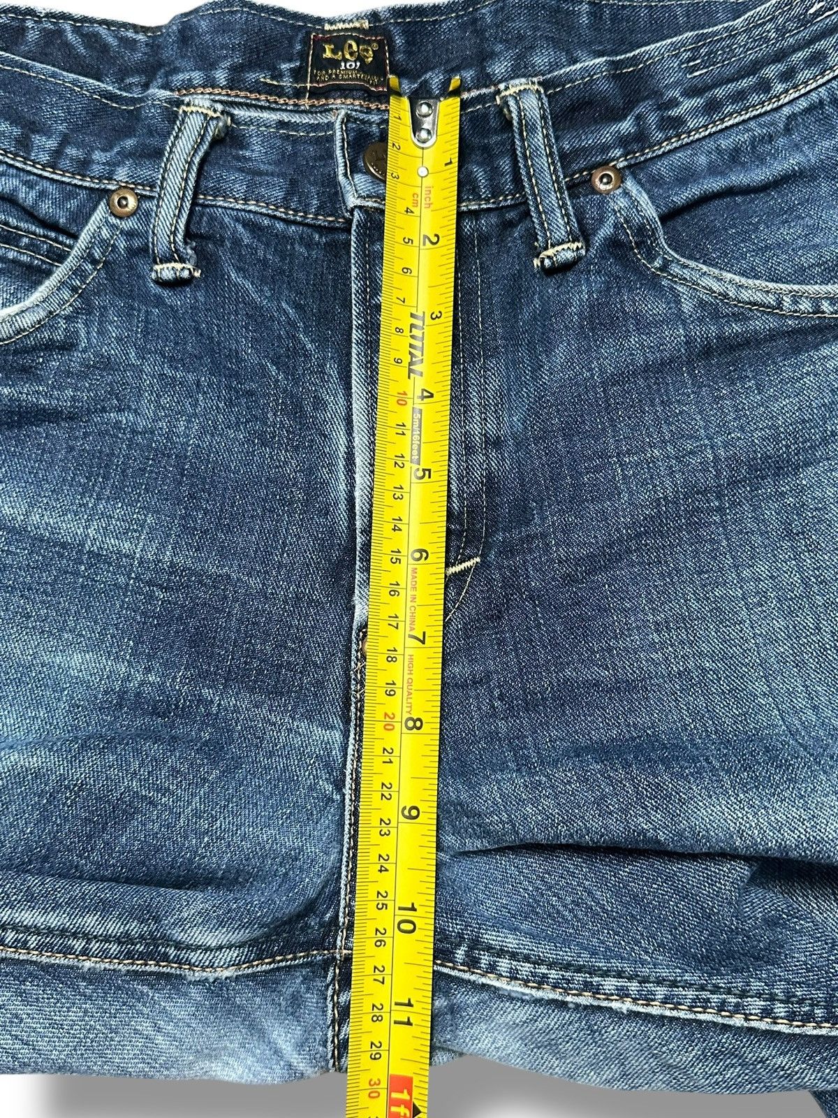 Lee Lee 101 Vintage Limited Distressed Skinny Loose and Faded Size US 32 / EU 48 - 19 Thumbnail