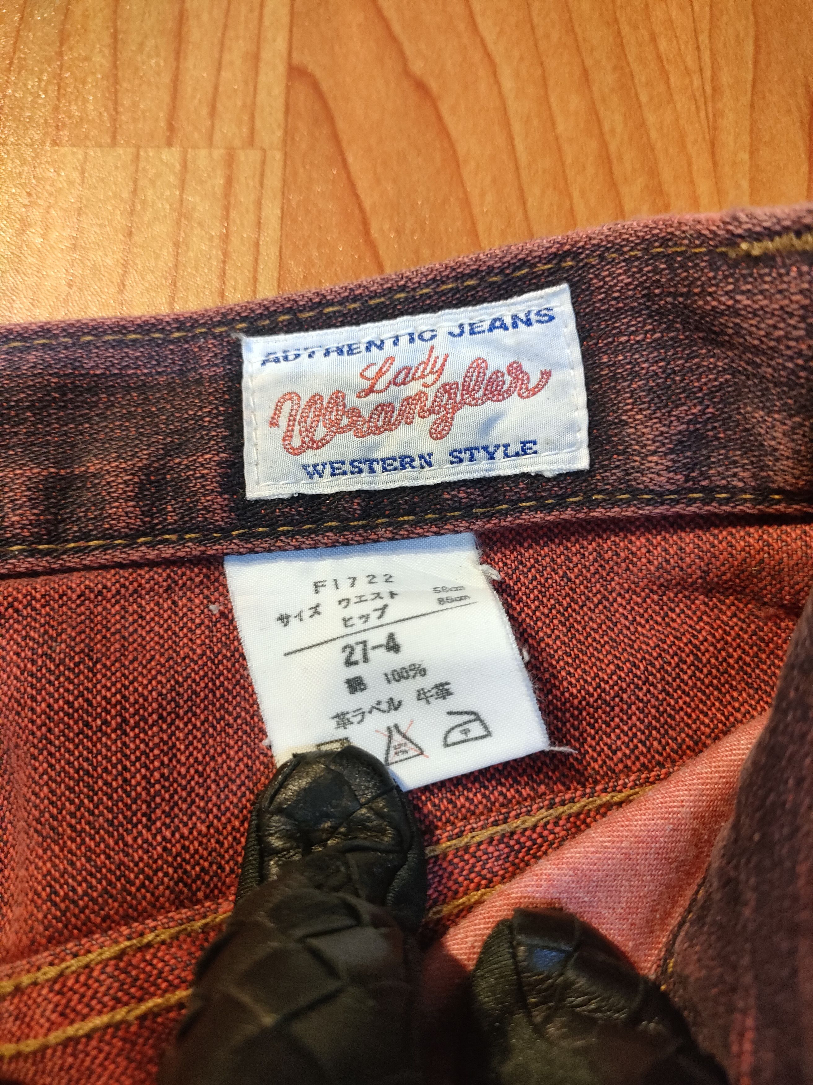 If Six Was Nine × Wrangler Wrangler Lady Flare Jeans Size 27" / US 4 / IT 40 - 5 Thumbnail