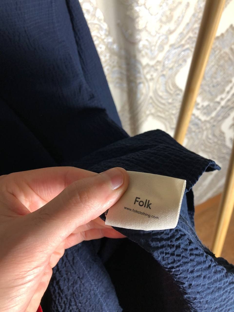Folk VINTAGE FOLK DESIGNER SHIRT CLASSIC CASUAL JAPAN STYLE Y2K Size US L / EU 52-54 / 3 - 5 Thumbnail