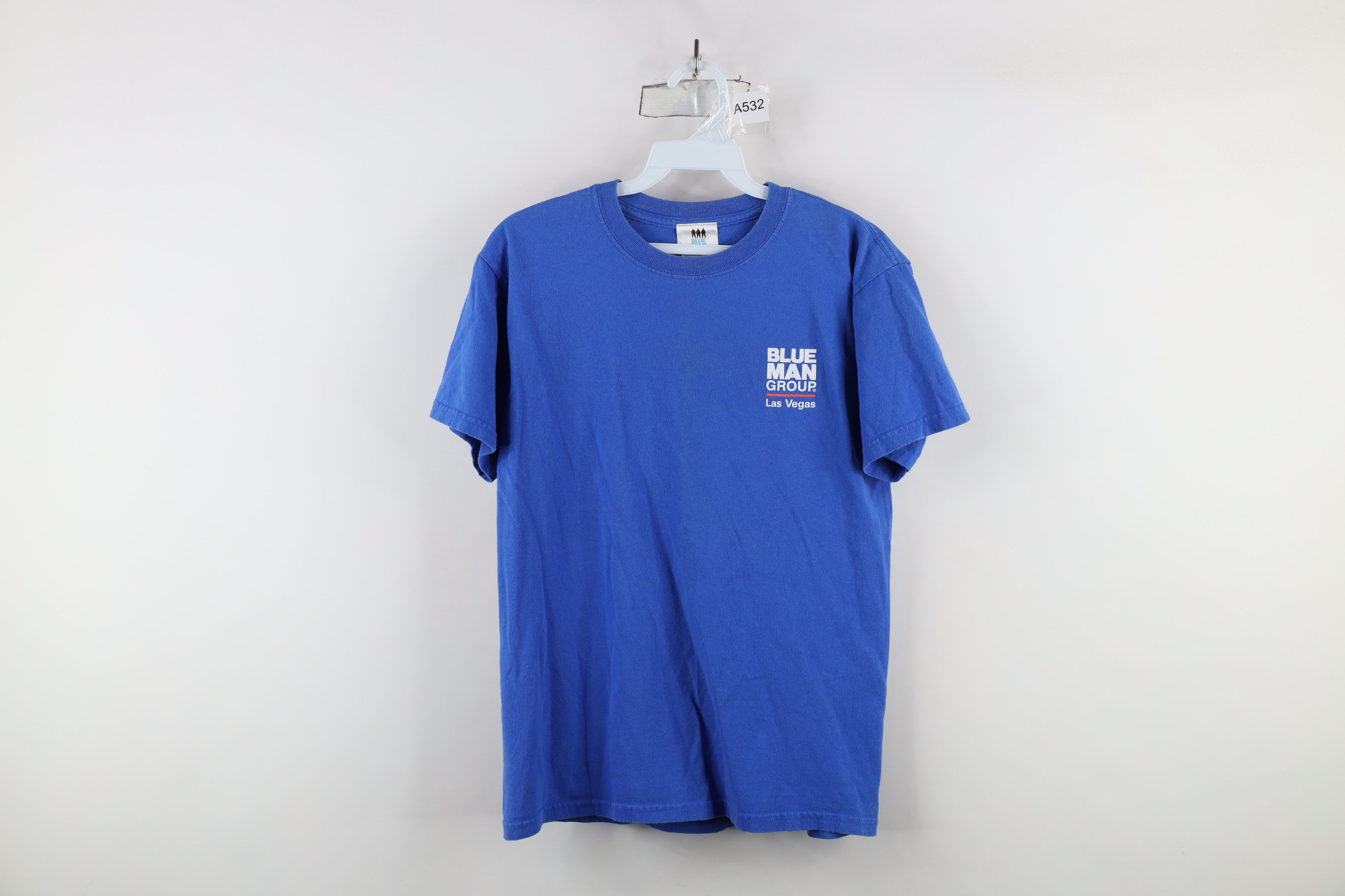 Vintage Vintage Y2K Streetwear Las Vegas Blue Man Group T-Shirt Size S / US 4 / IT 40 - 1 Thumbnail