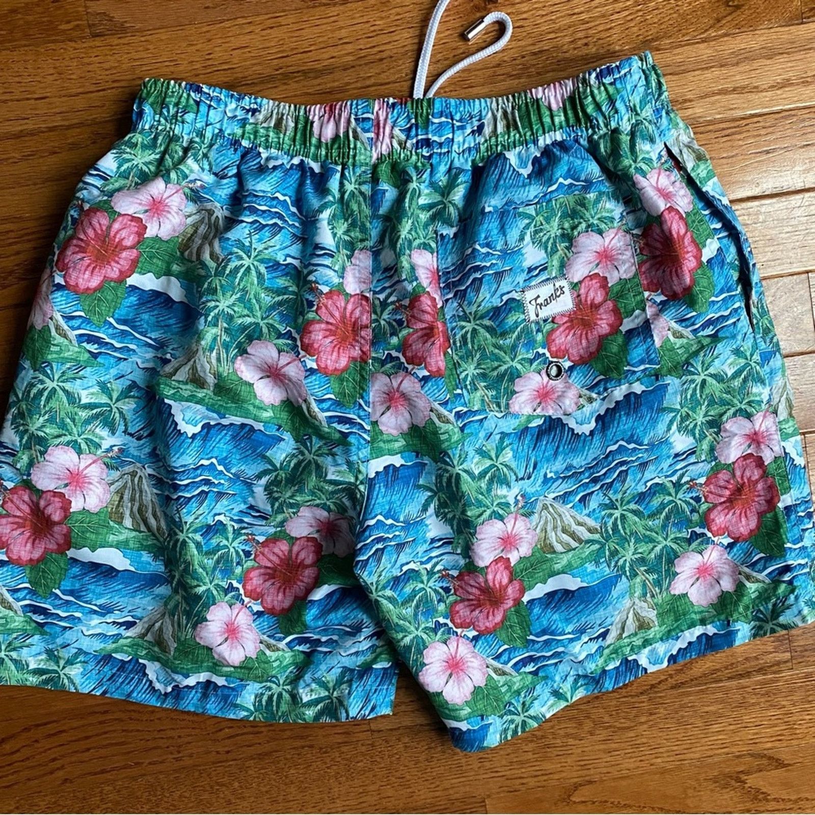 Franks FRANKS Mens $89 Volcano Oahu Swim Shorts Trunk Suit XL NWOT Size US 36 / EU 52 - 8 Thumbnail