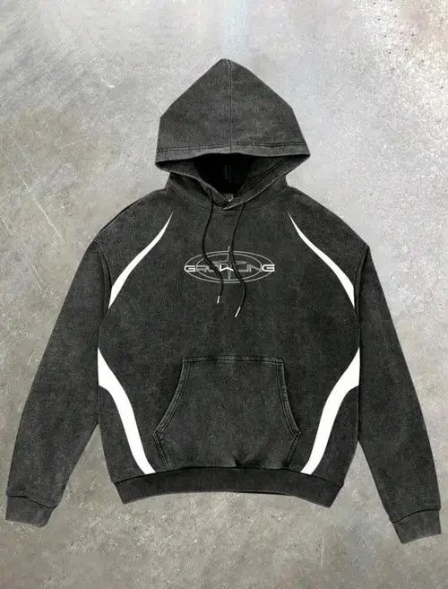 Other Vintage Washed Creative Pocket Print Hoodie sh Size US XXL / EU 58 / 5 - 1 Thumbnail