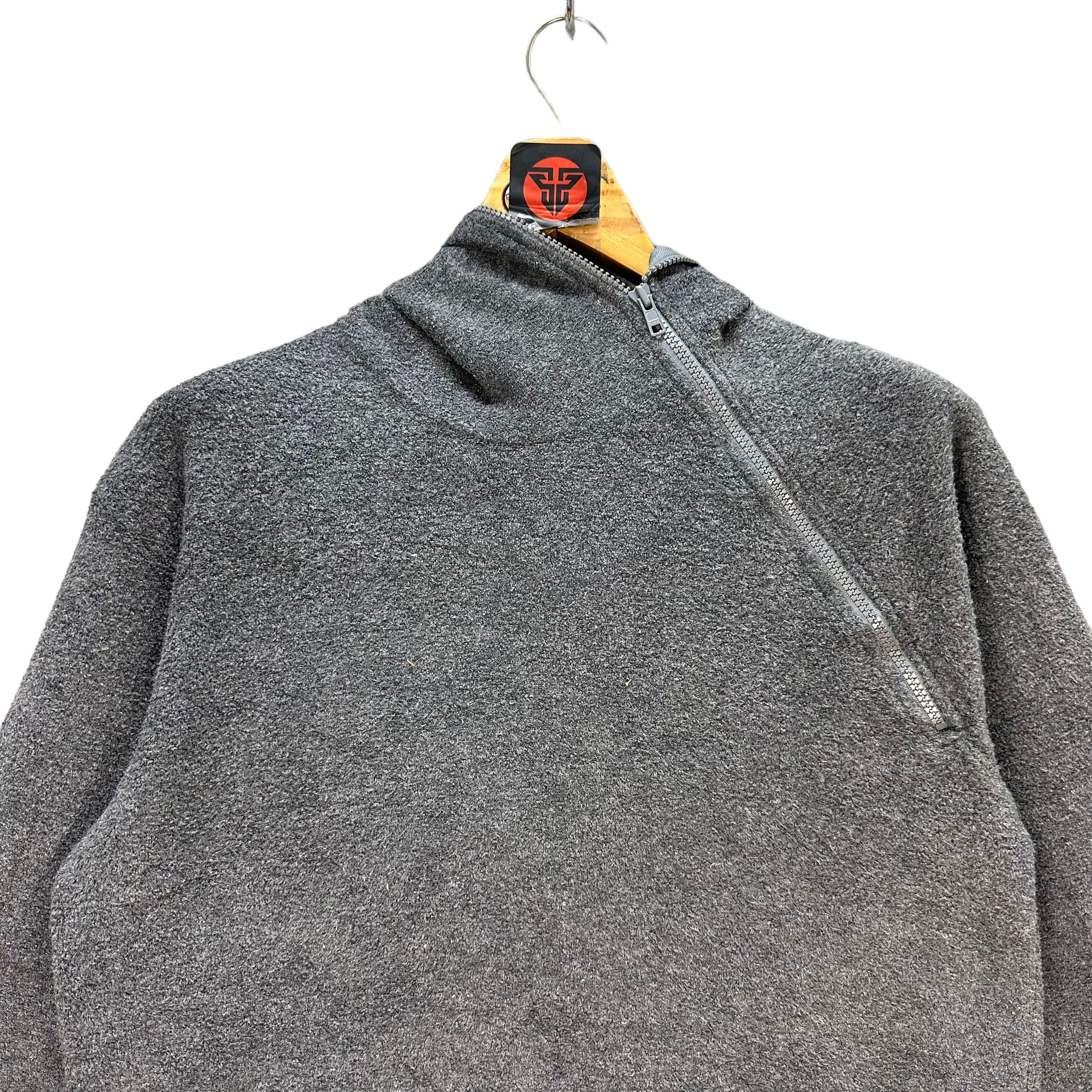 Final Home FINAL HOME ASYMMETRICAL PULLOVER FLEECE HOODIE #7571-154 Size US M / EU 48-50 / 2 - 4 Thumbnail