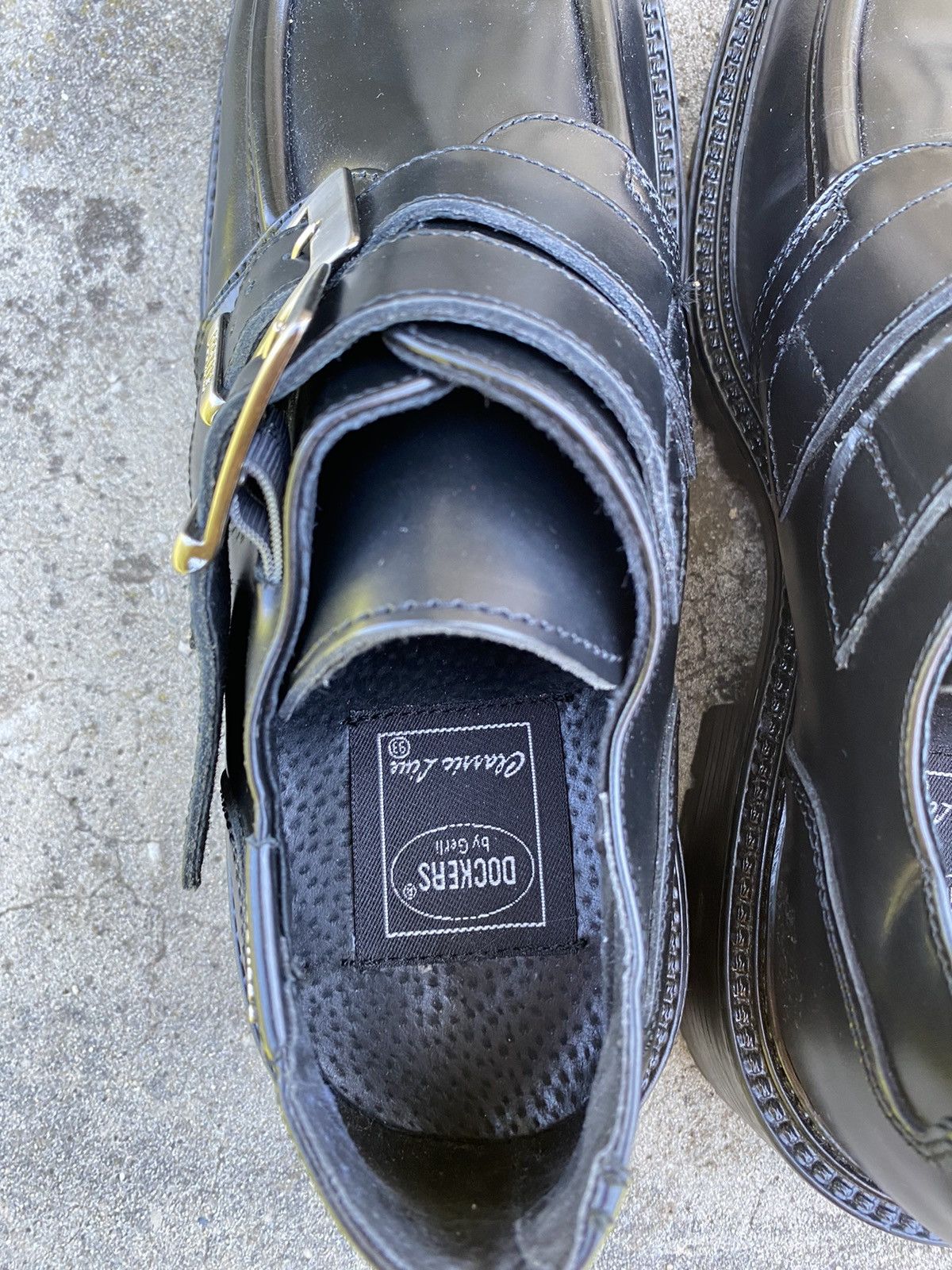 Dockers × Vintage Dockers vintage Chunky Leather Shoes Goth Avan Garde Size US 8 / EU 41 - 8 Thumbnail