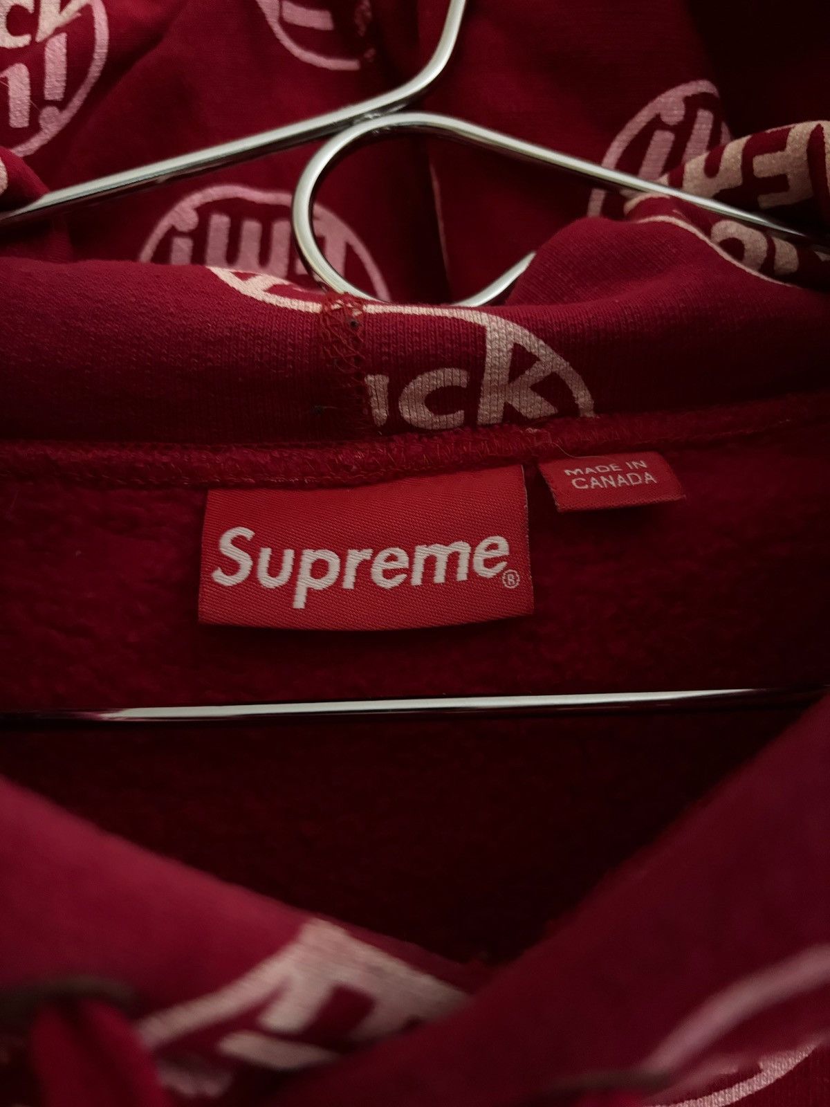 Supreme Supreme F*CK EM Hoodie Size US XL / EU 56 / 4 - 3 Thumbnail