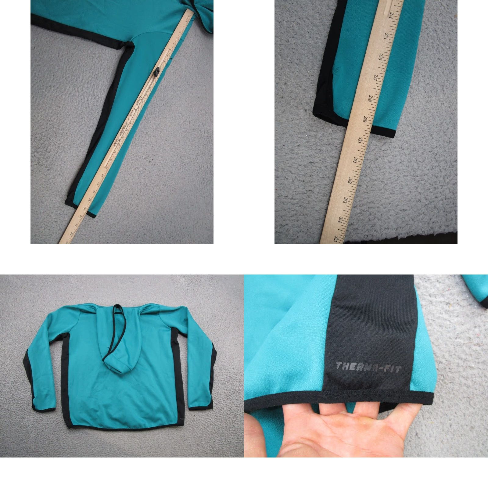 Nike Nike Therma Fit Pullover Hoodie Women’s XL Blue Logo Sweatshirt Sports Activewear Pullover Hooded Mens? Women? Size XL / US 12-14 / IT 48-50 - 8 Thumbnail