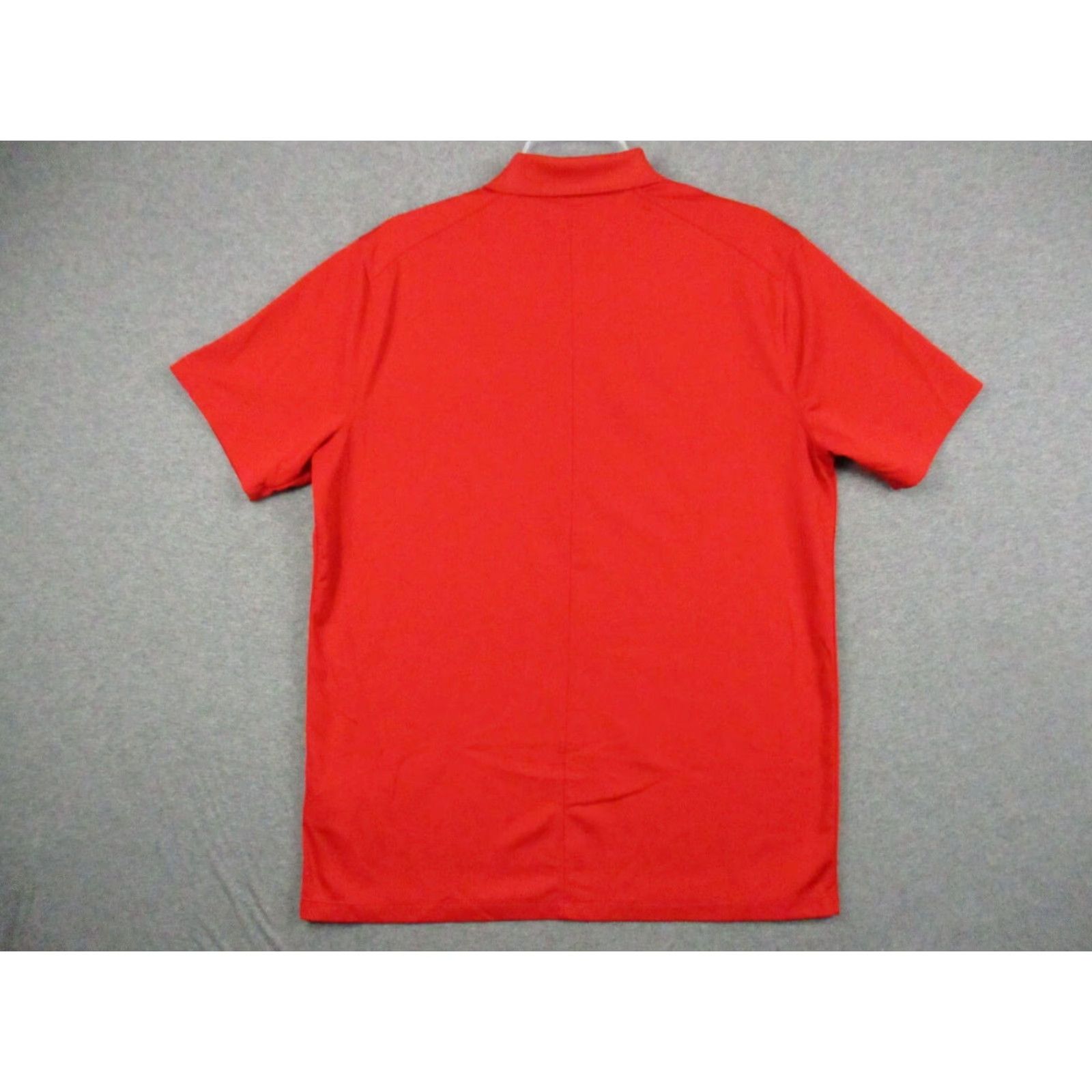 Nike Nike Golf Polo Shirt L Men’s Red Black Swoosh Dri Fit Shirt Short Sleeve Adult Regular Knit 100% Polyester Embroidered Logo Nike Golf Brand Size US L / EU 52-54 / 3 - 7 Thumbnail