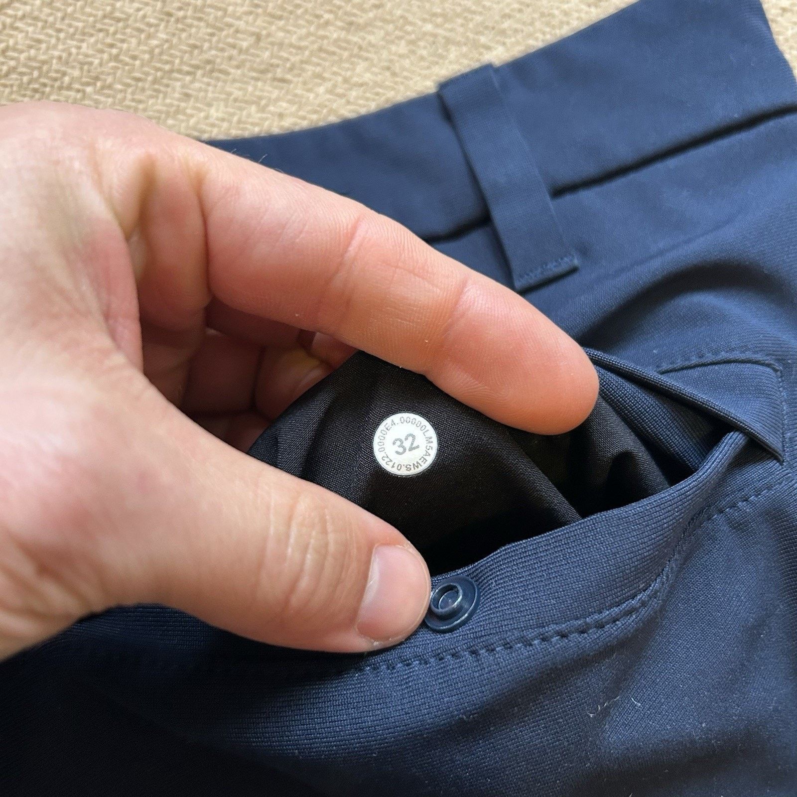 Lululemon Commission Classic Athletic Performance Chino Pants 32x29 Size US 32 / EU 48 - 5 Thumbnail
