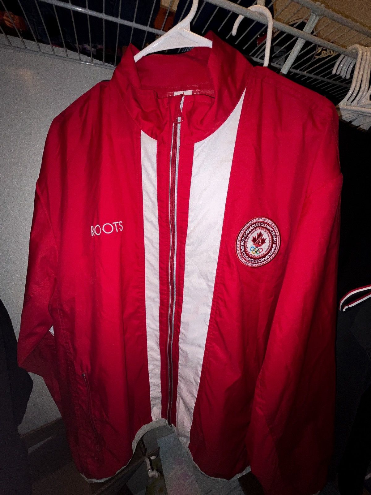 Roots Vintage x ROOTS x Canada Windbreaker 2004 Olympics Grailed