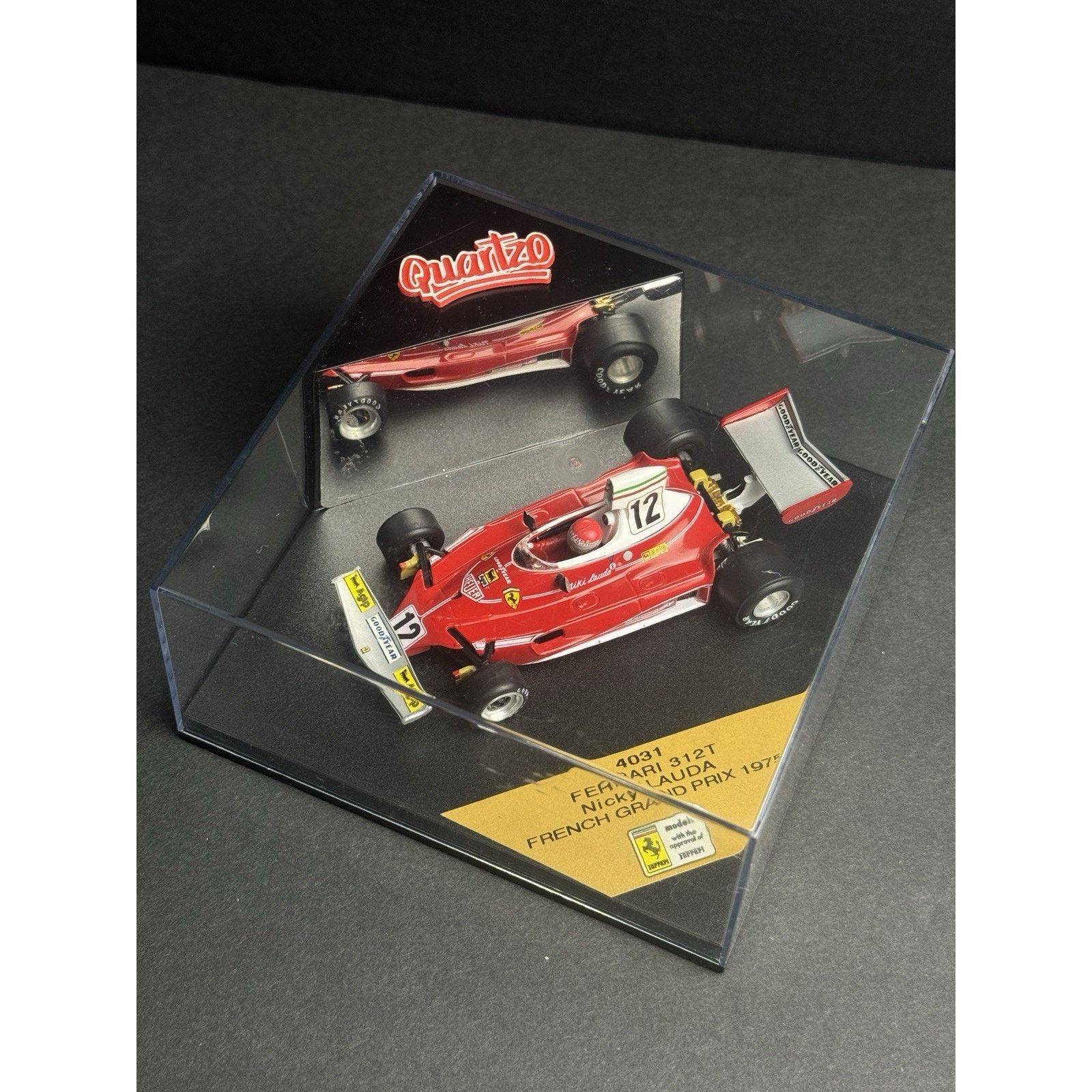 & Other Stories QUARTZO 4031 Ferrari 132T Nicky Lauda French Grand , 1/43 Size ONE SIZE - 2 Thumbnail