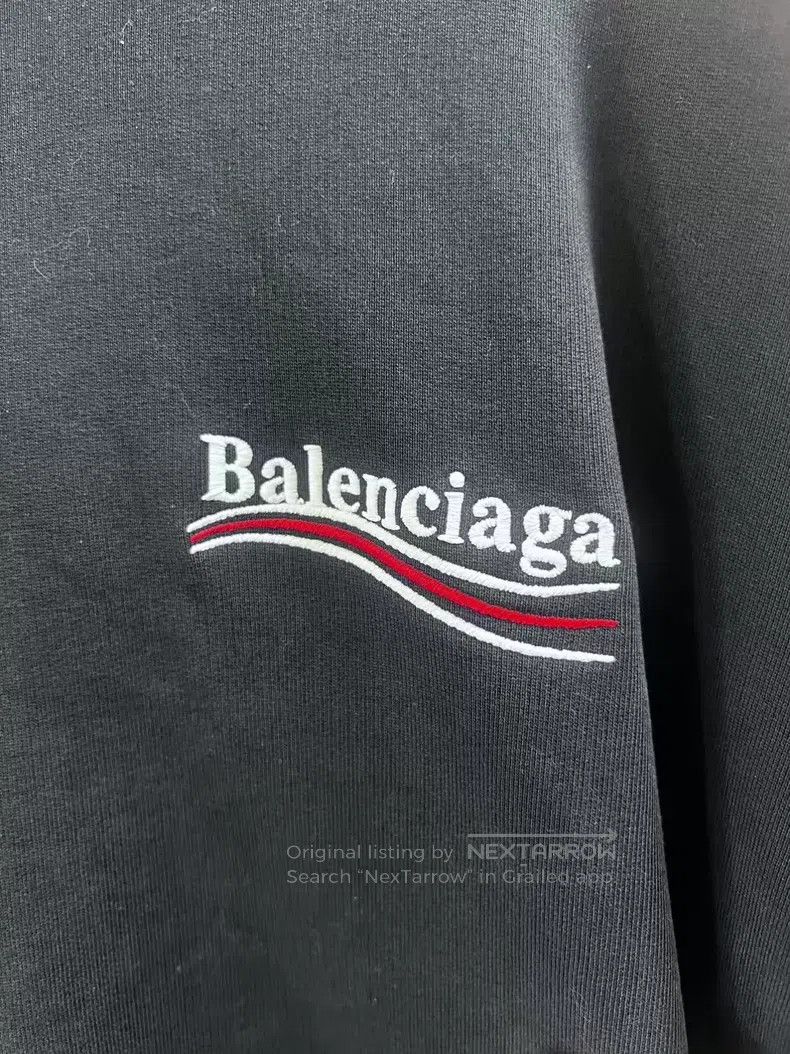 Balenciaga Balenciaga Distressed Coke Sweatshirt Size US M / EU 48-50 / 2 - 3 Thumbnail