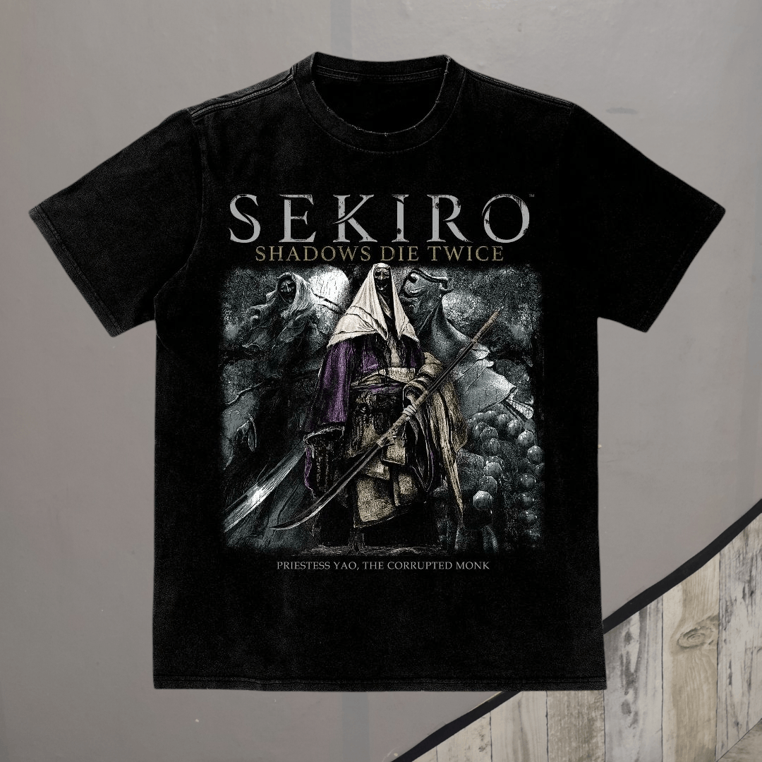 Playstation SEKIRO - SHADOWS DIE TWICE "The Corrupted Monk" T-shirt Size US XL / EU 56 / 4 - 1 Thumbnail
